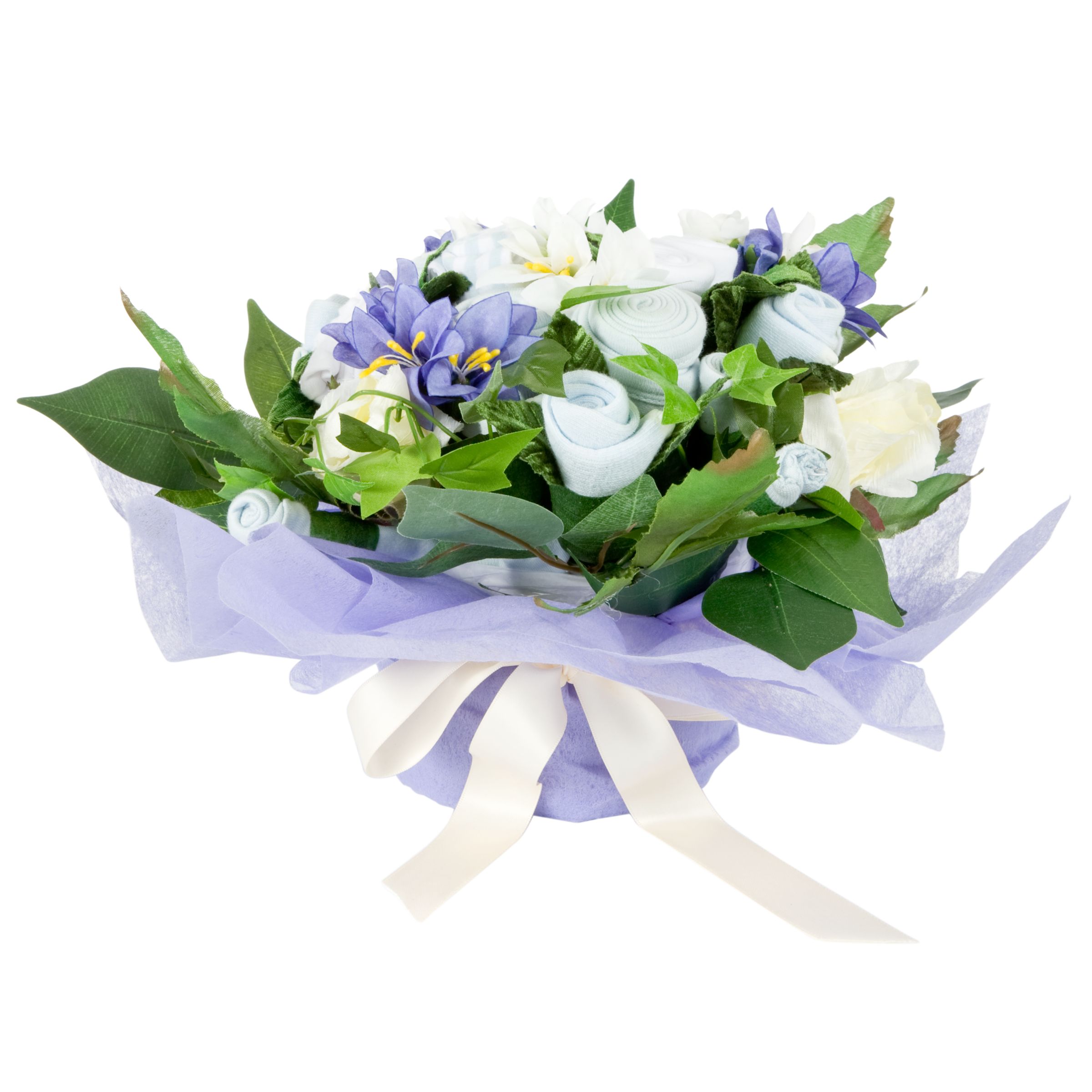 BabyBlooms Ultimate Bouquet, Blue, 0-3 Months