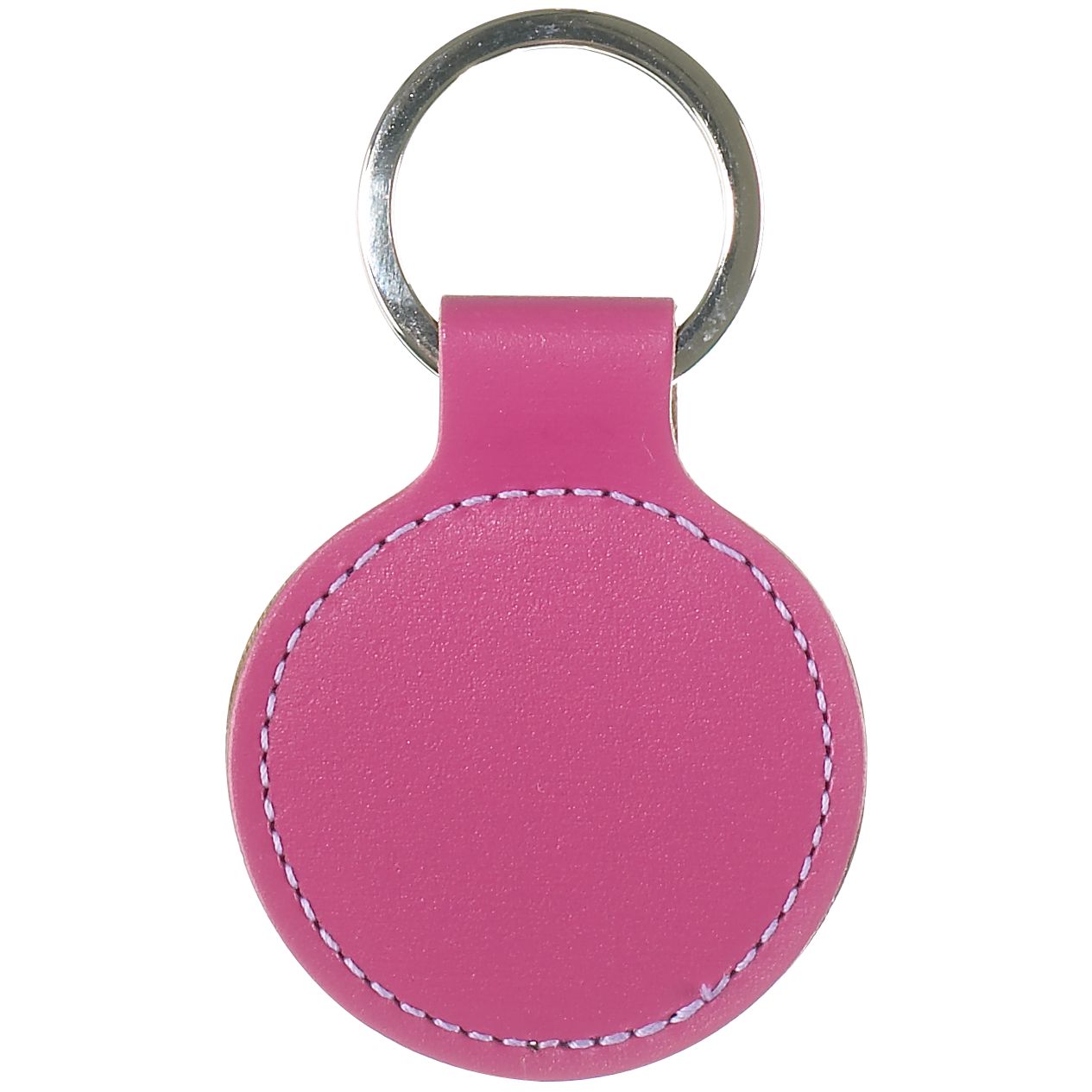 Undercover Leather Keyring Pink