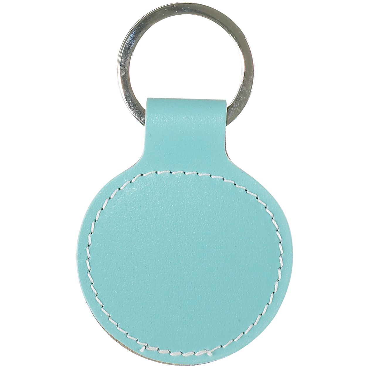 Undercover Leather Keyring Aqua