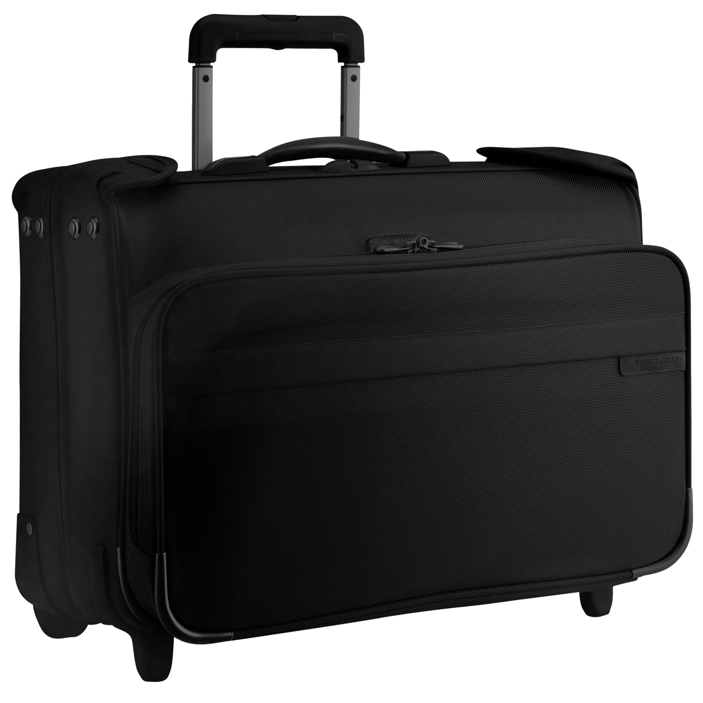 Biggs & Riley Wheeled Garment Carry On Bag, Black at John Lewis