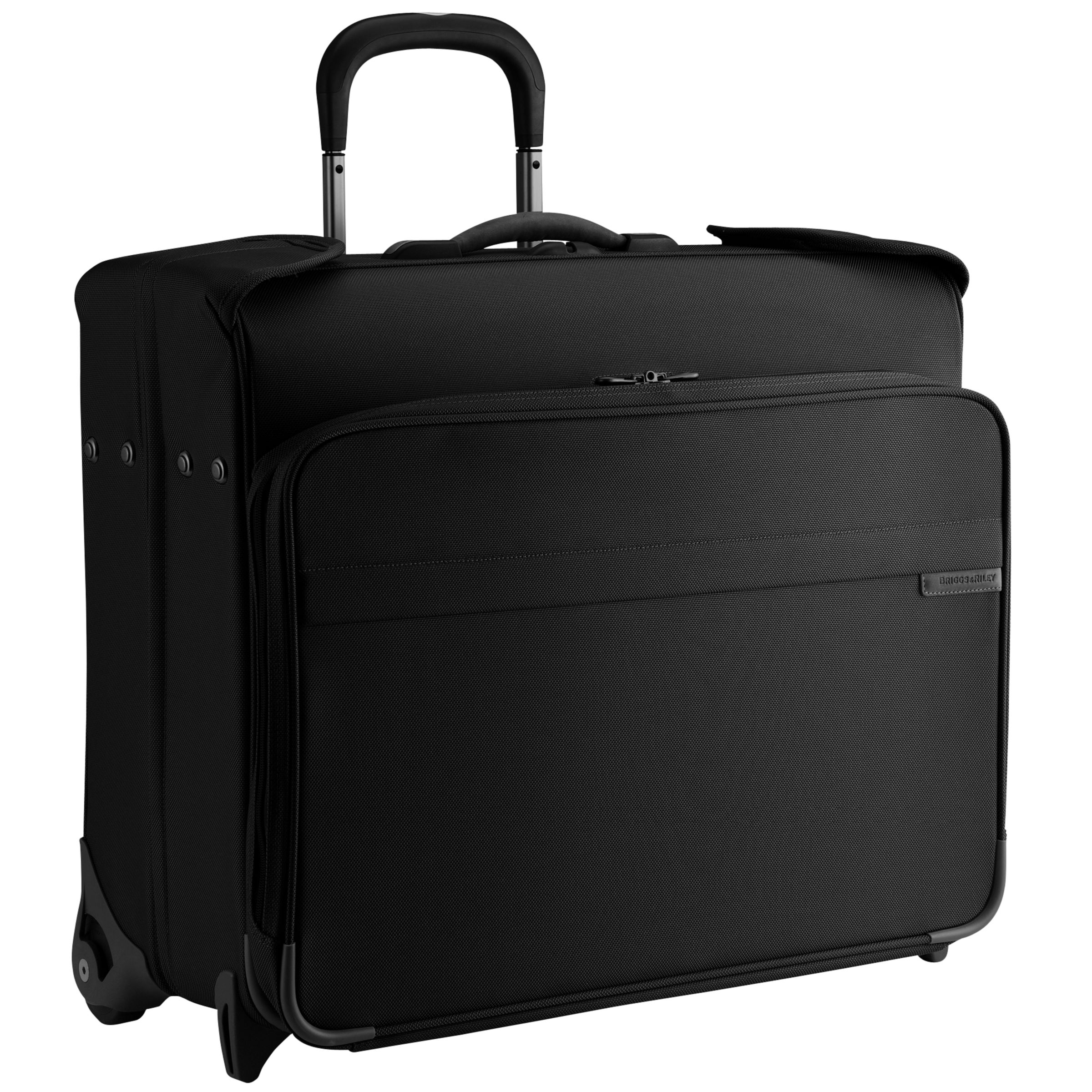 Briggs & Riley Deluxe Wheeled Garment Holder, Black at John Lewis