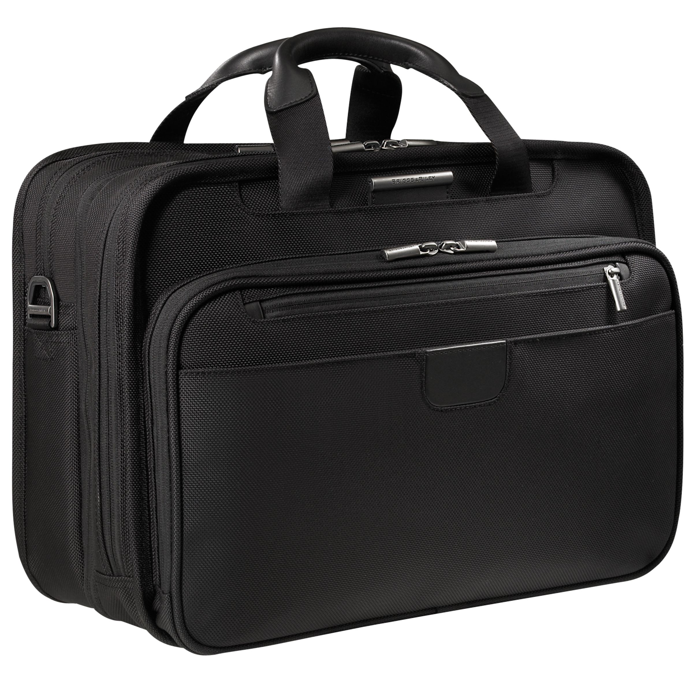 Briggs & Riley 15.4'' Laptop Executive Clamshell Briefcase, Briefcase at John Lewis