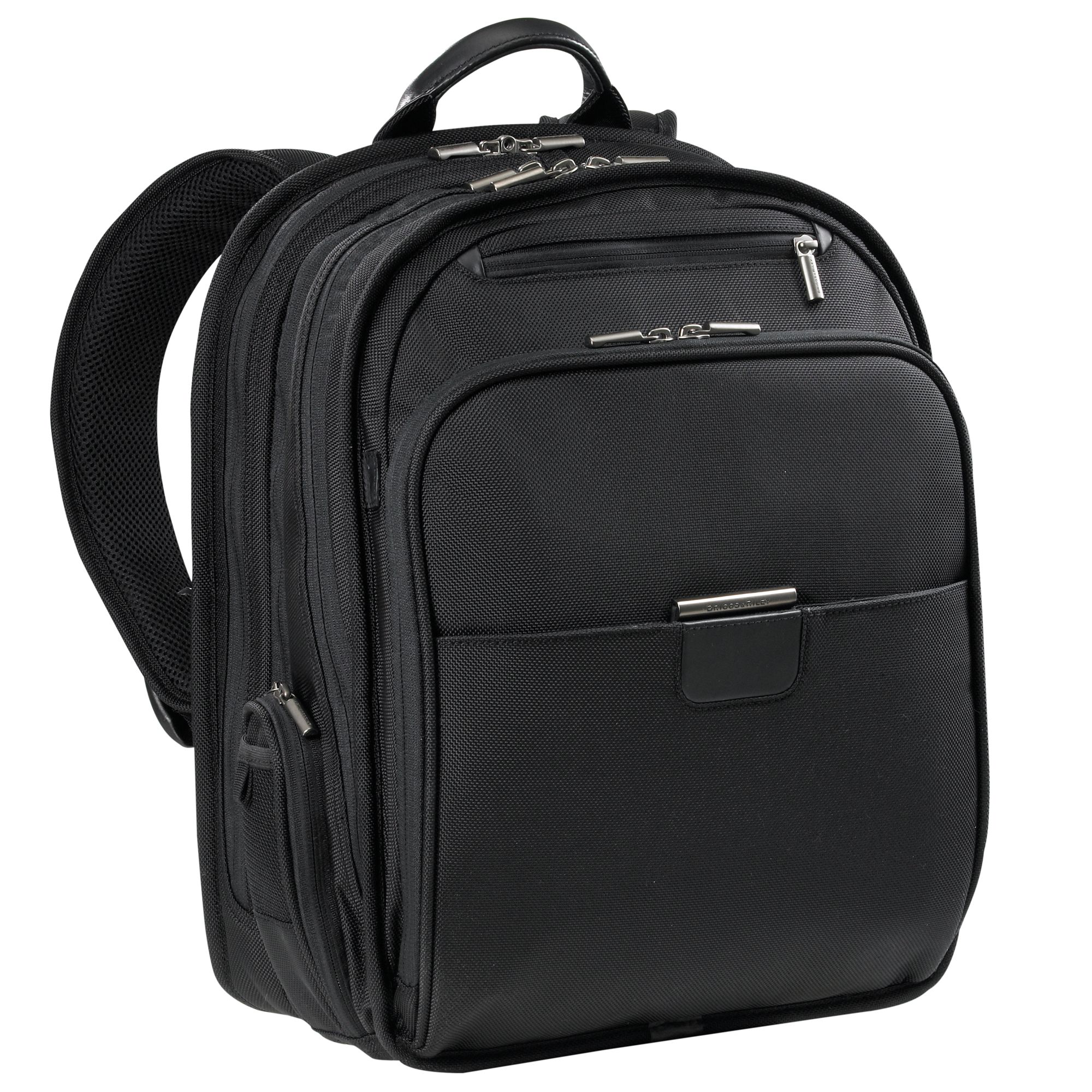 Briggs & Riley Executive 15.4'' Laptop Backpack, Black at John Lewis