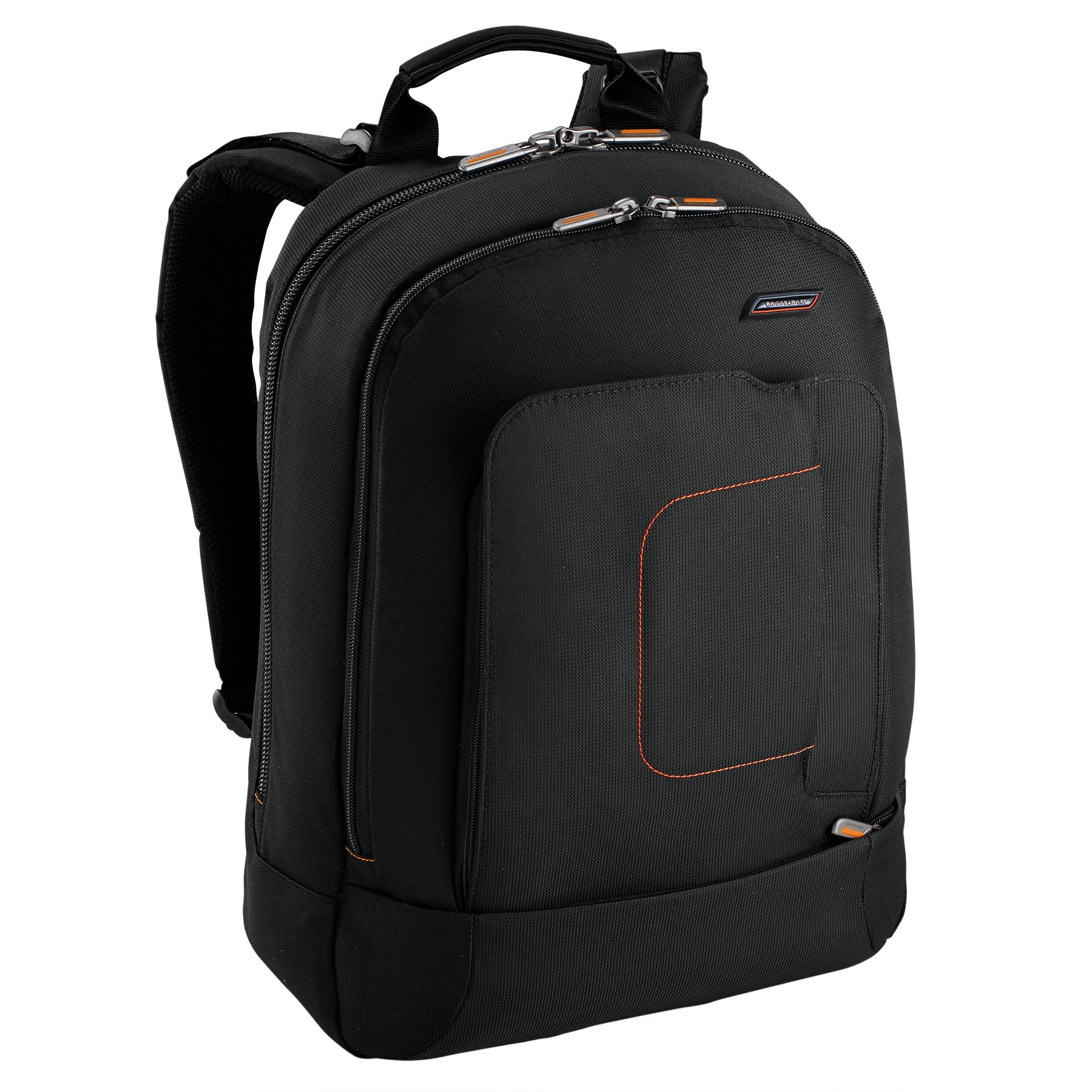 Briggs & Riley Glide Laptop Backpack, Black at John Lewis