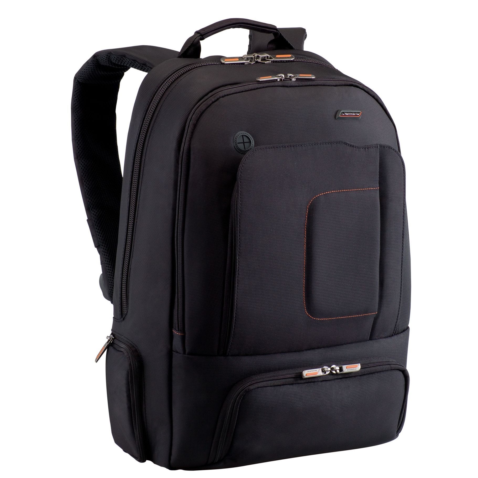 Briggs & Riley Live Large Laptop Backpack, Black at John Lewis