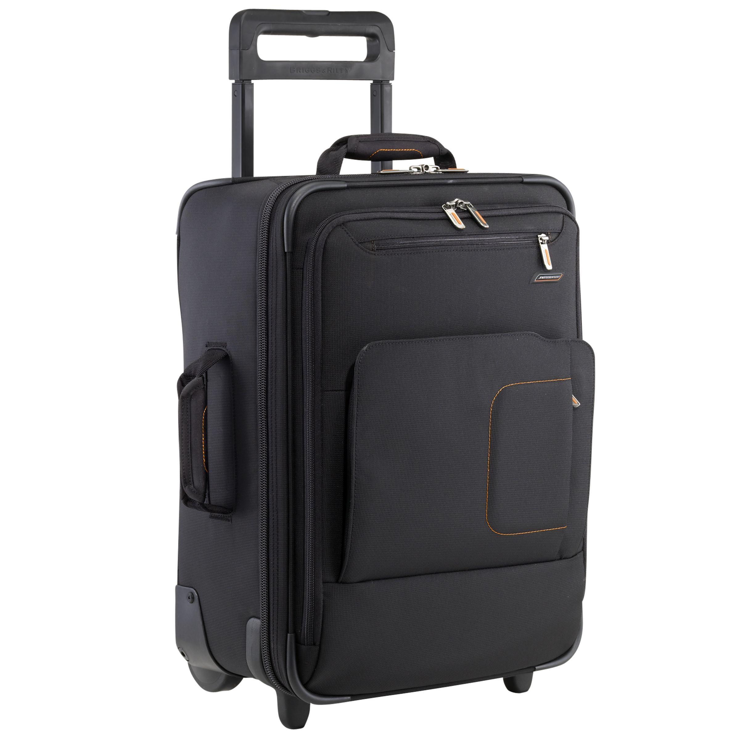 Briggs & Riley Laptop Trolley Case, Black at John Lewis