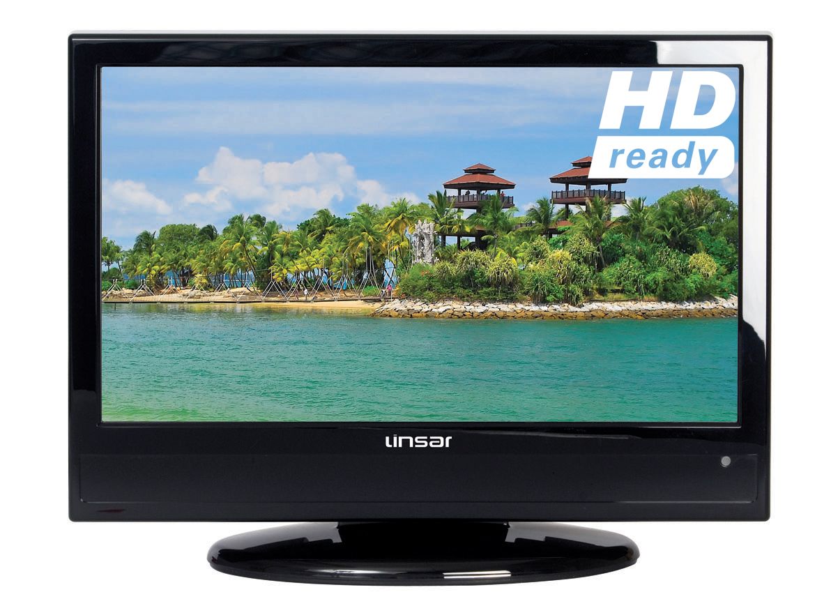 Linsar 19LVD4 LCD HD Ready Digital Television, 19 Inch