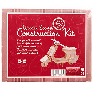 John Lewis Wooden Construction Kit, Scooter