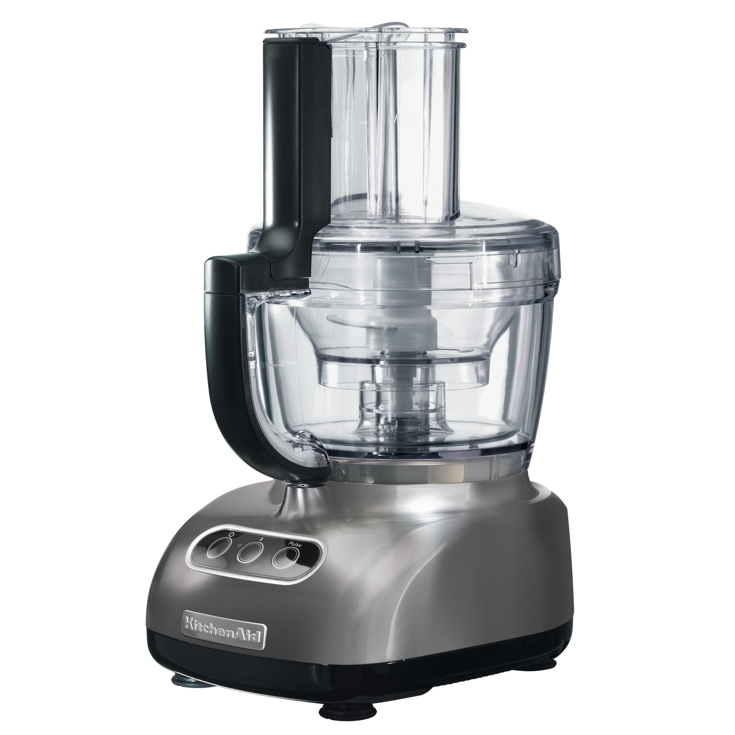 KitchenAid Artisan Food Processor, 5KFPM775BPM, Pearl Grey at John Lewis