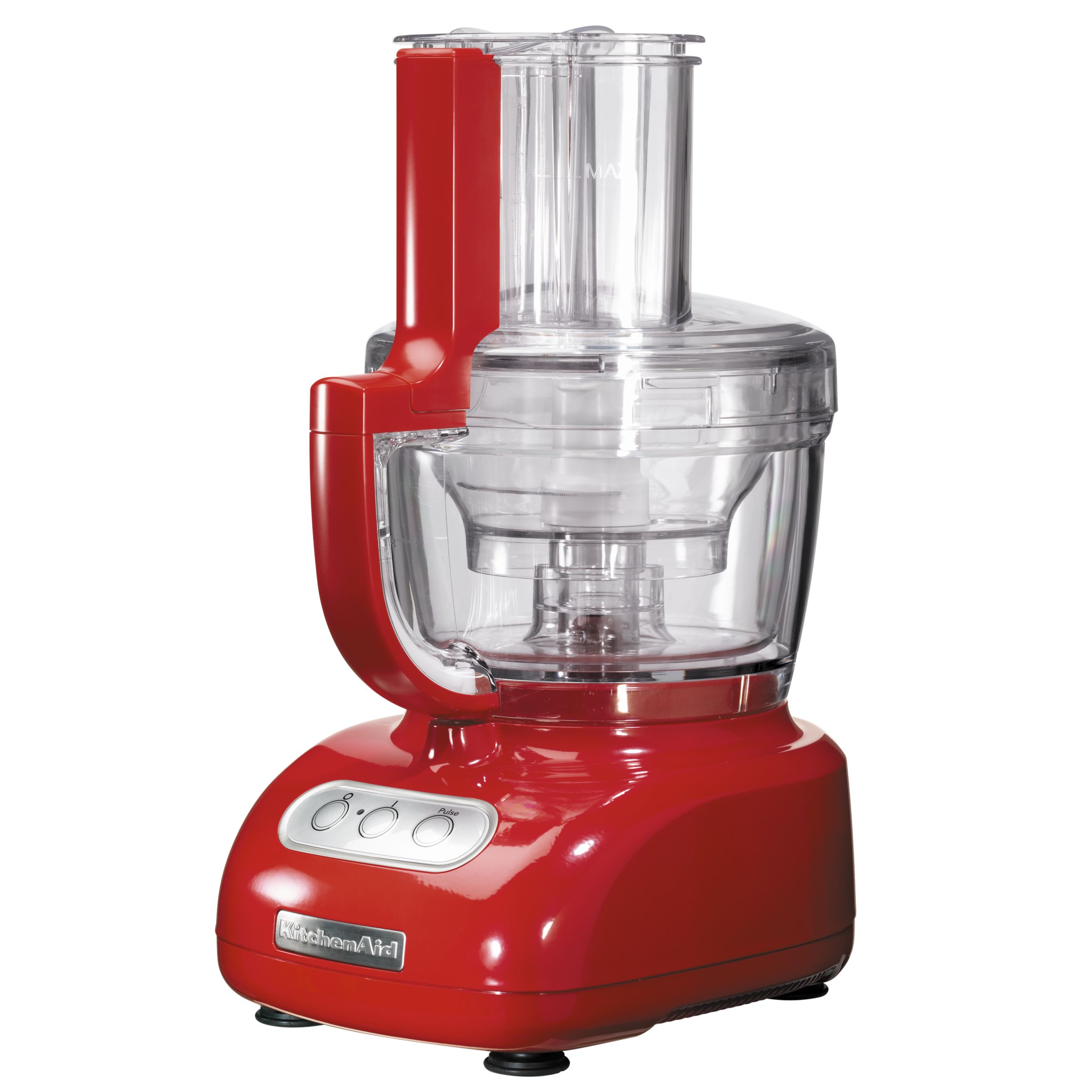 KitchenAid 5KFPM775BER Artisan Food Processor, Red at John Lewis