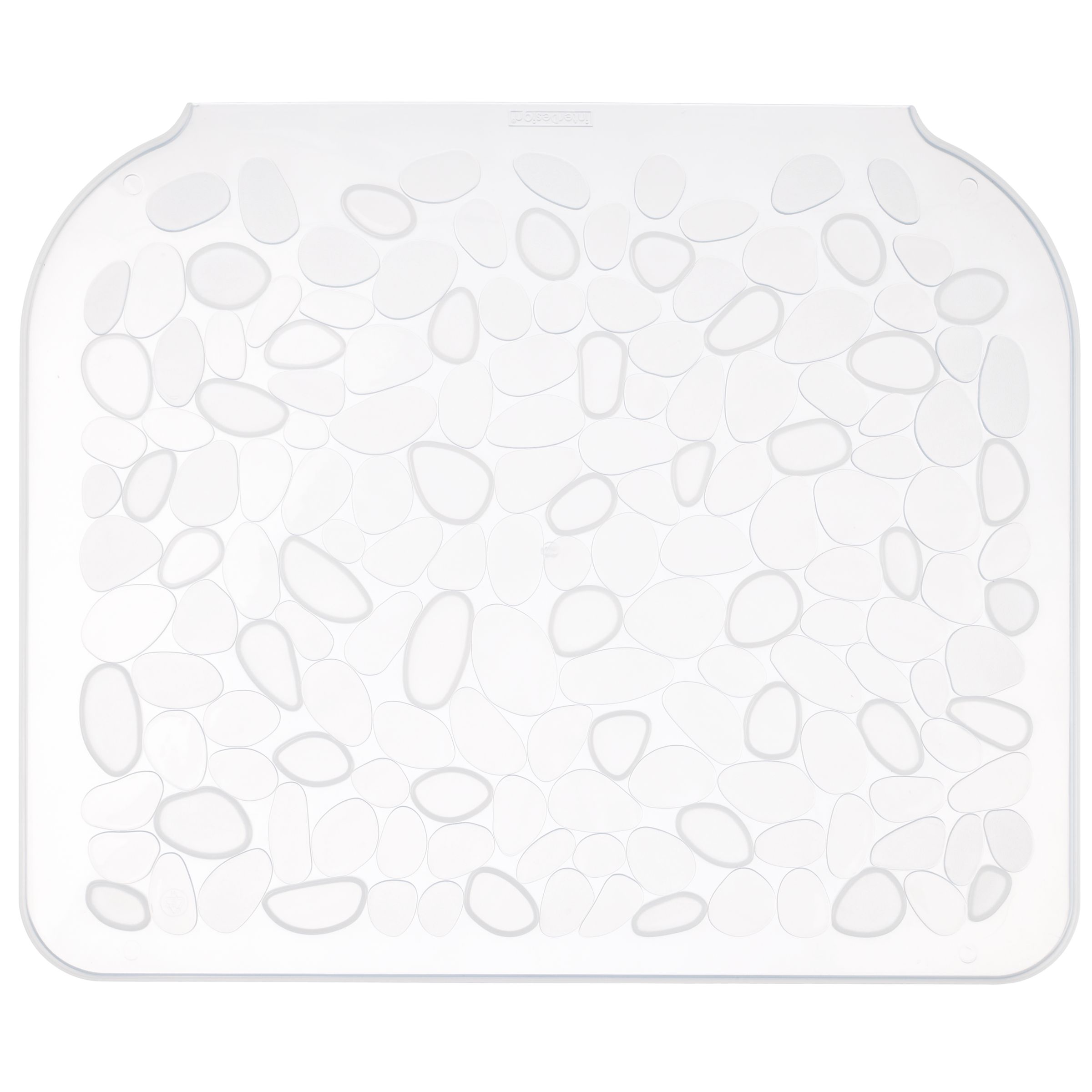 Bliss Pebble Sink Mat, Clear