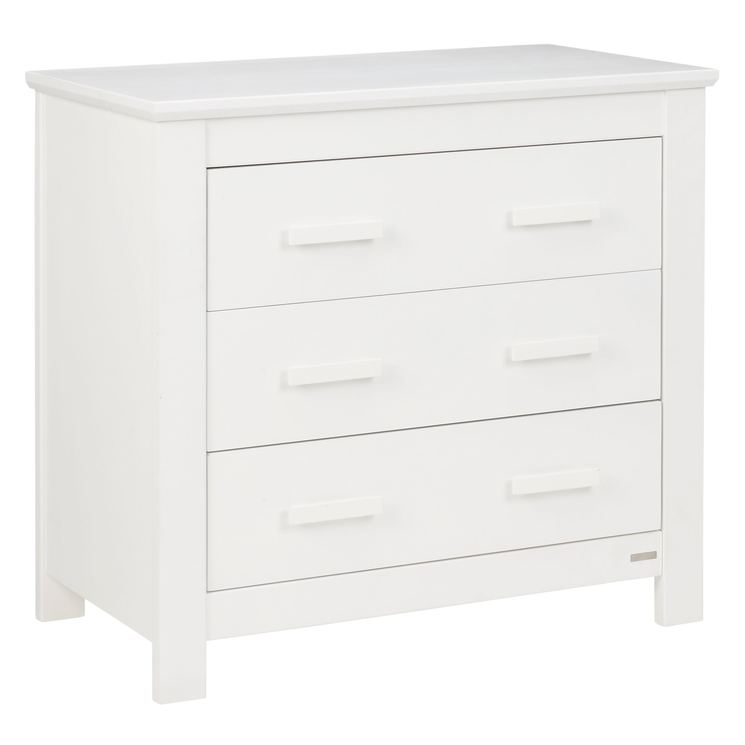 John Lewis Lasko Chest of Drawers, White, width 90cm