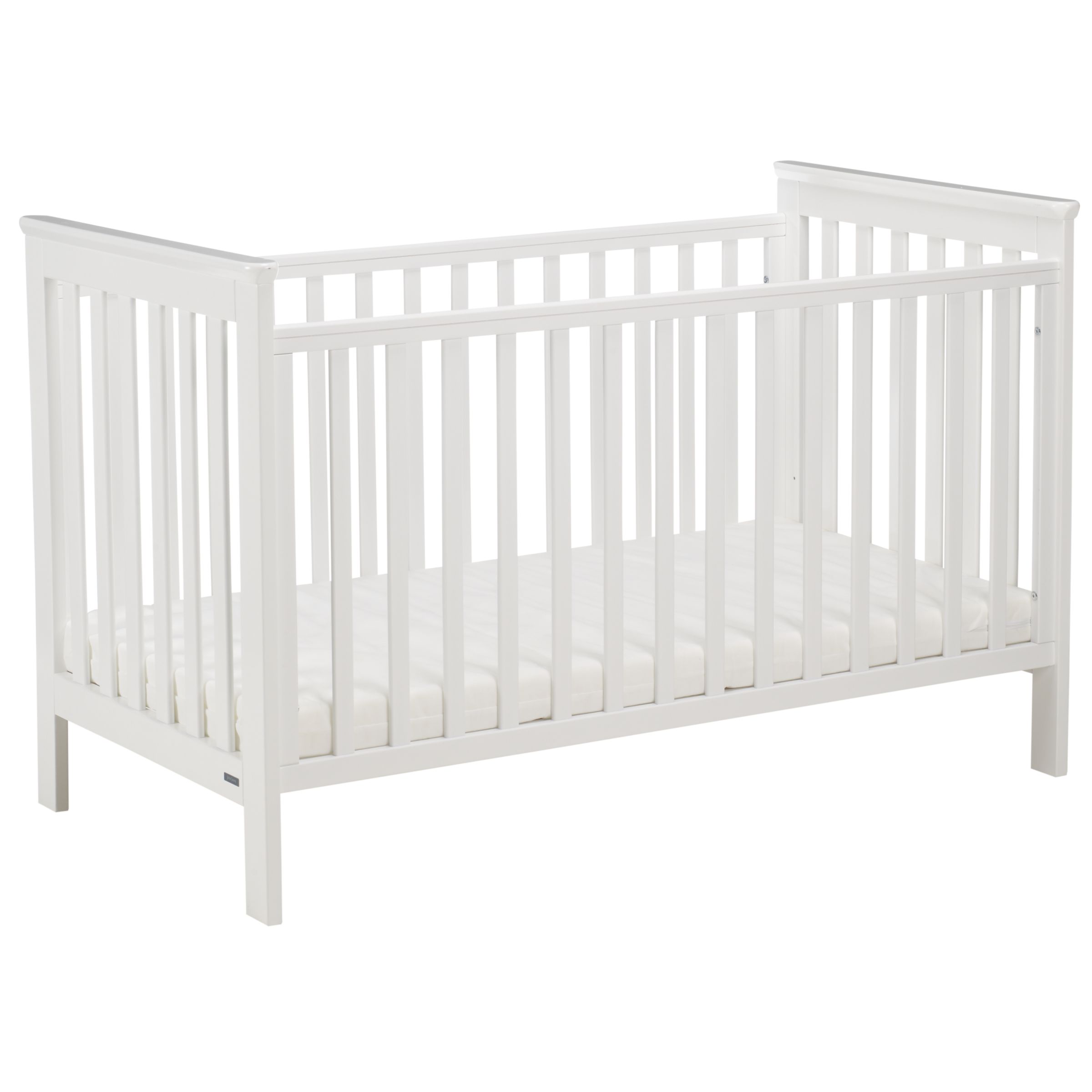 John Lewis Lasko Cotbed, White