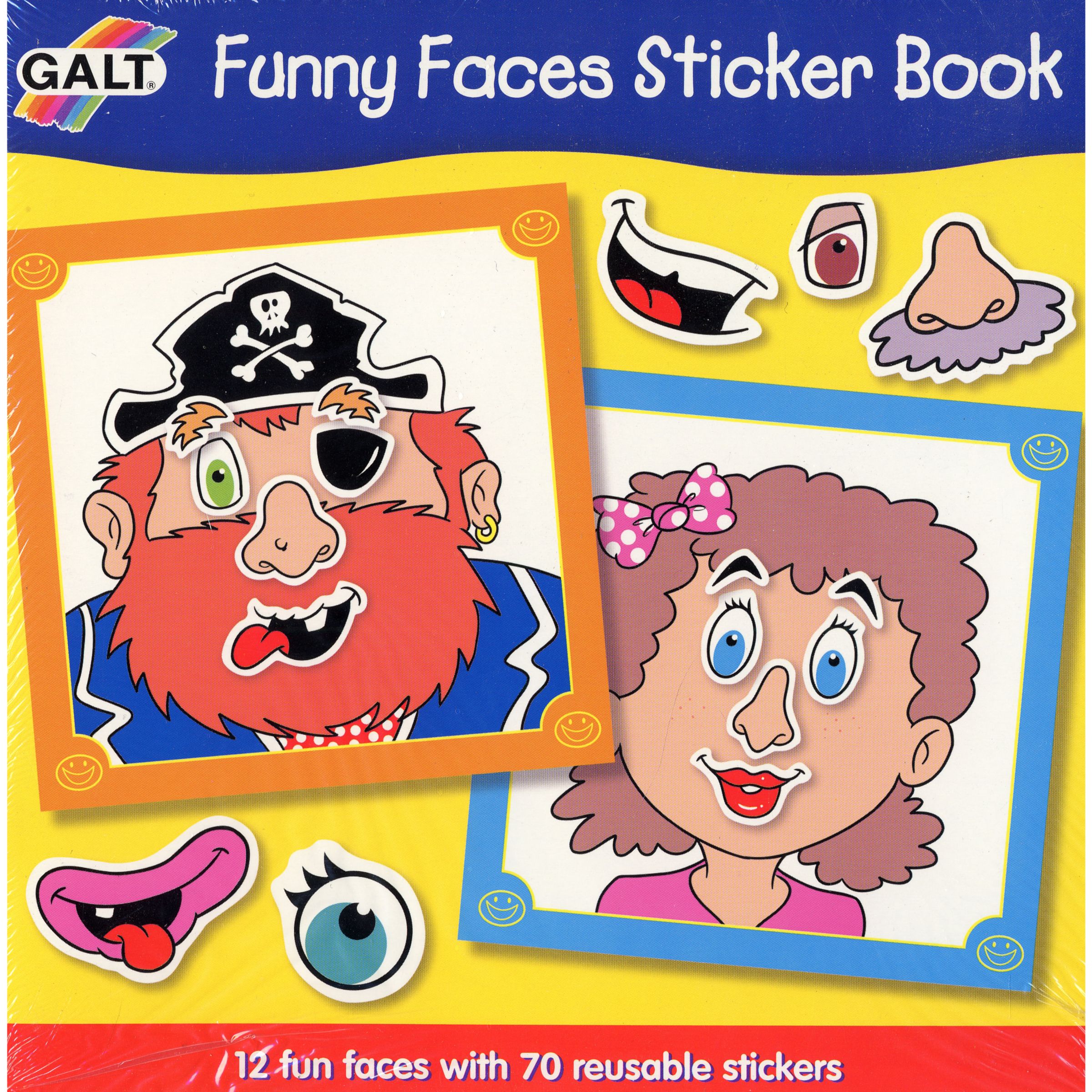 Galt Funny Faces Sticker Book on Buy Galt Funny Faces Sticker Book Online At Johnlewis Com   John Lewis