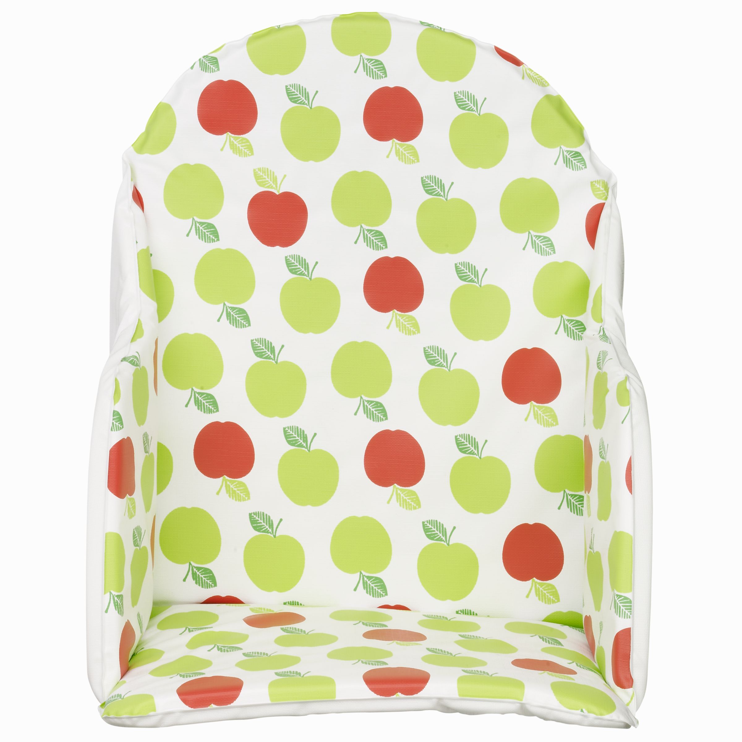 John Lewis Baby Apple Print Highchair Insert,