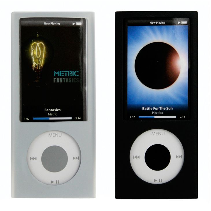 Gear4 JumpSuit Plus Case for iPod nano 5th generation BlackClear