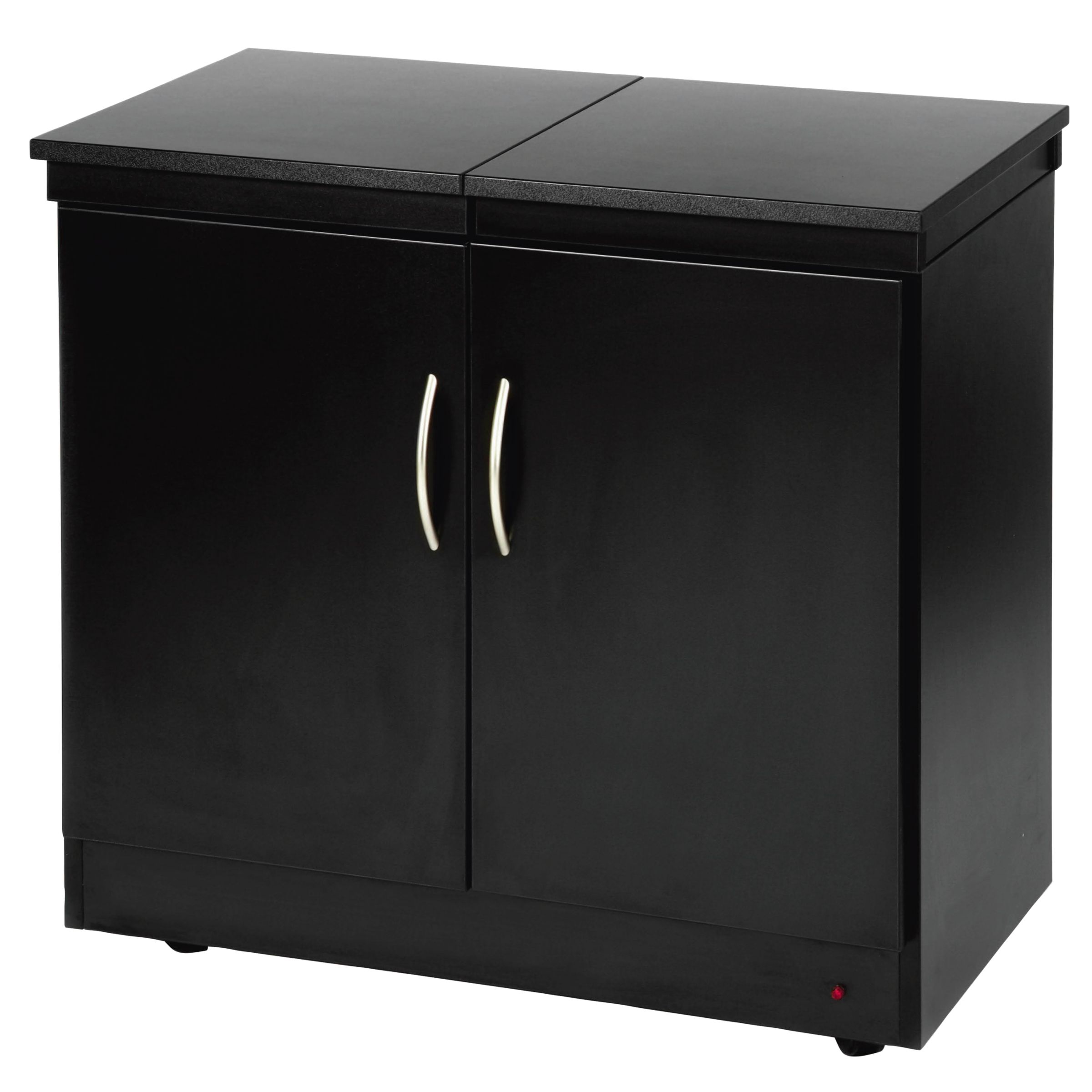 Hostess Trolley, HL6236BL, Black at John Lewis