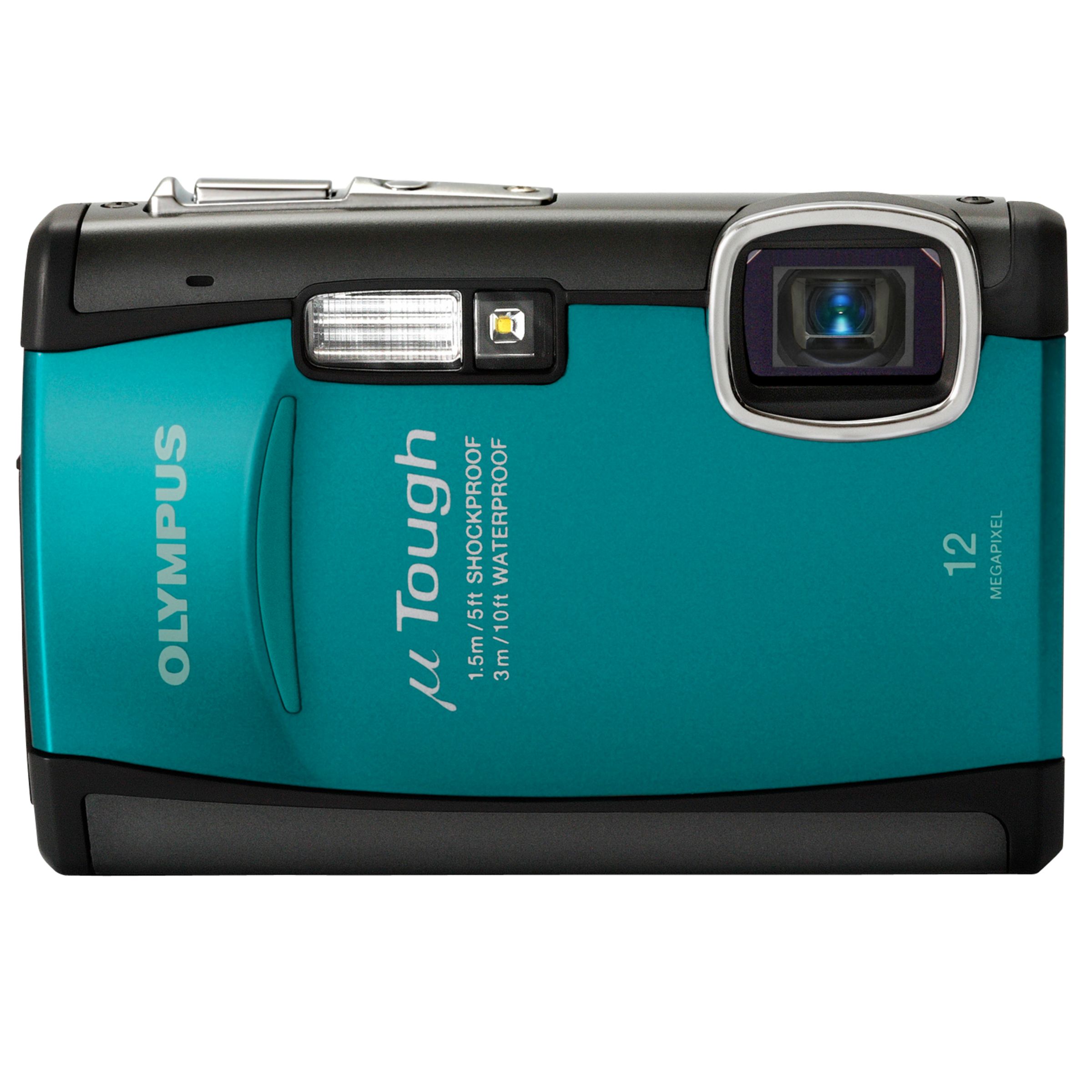 Olympus Mju Tough 6010 Digital Camera, Turquoise Blue Olympus Mju Tough 6010 Digital Camera, Turquoise Blue