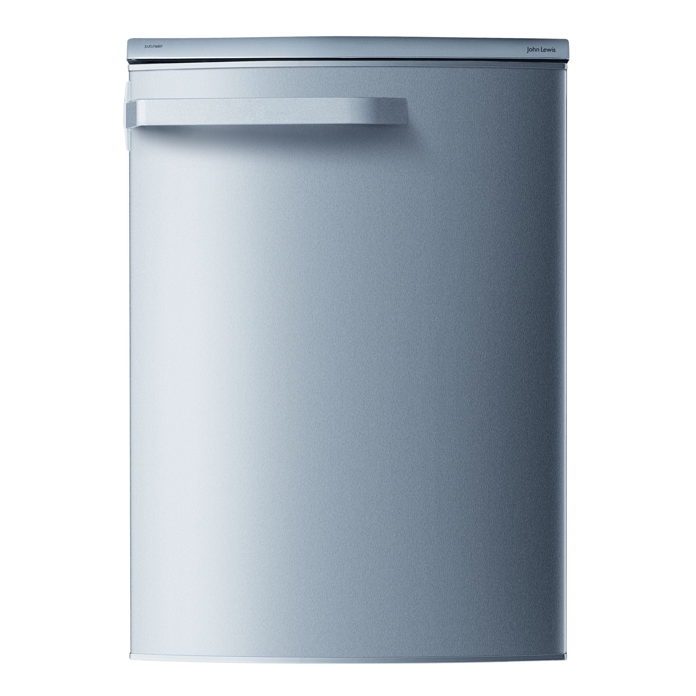 John Lewis JLUCLFS6007 Larder Fridge, Stainless Steel