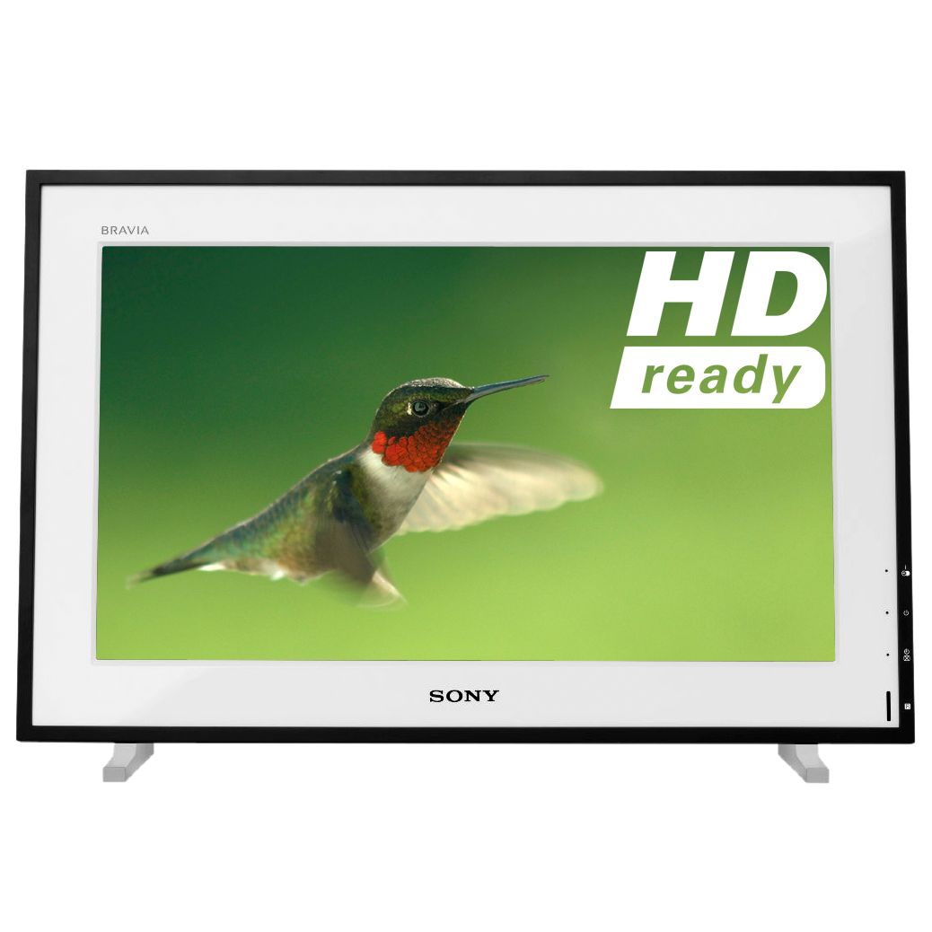 Sony Bravia KDL22E5300 LCD HD Ready Digital Television, 22 Inch, White/Black