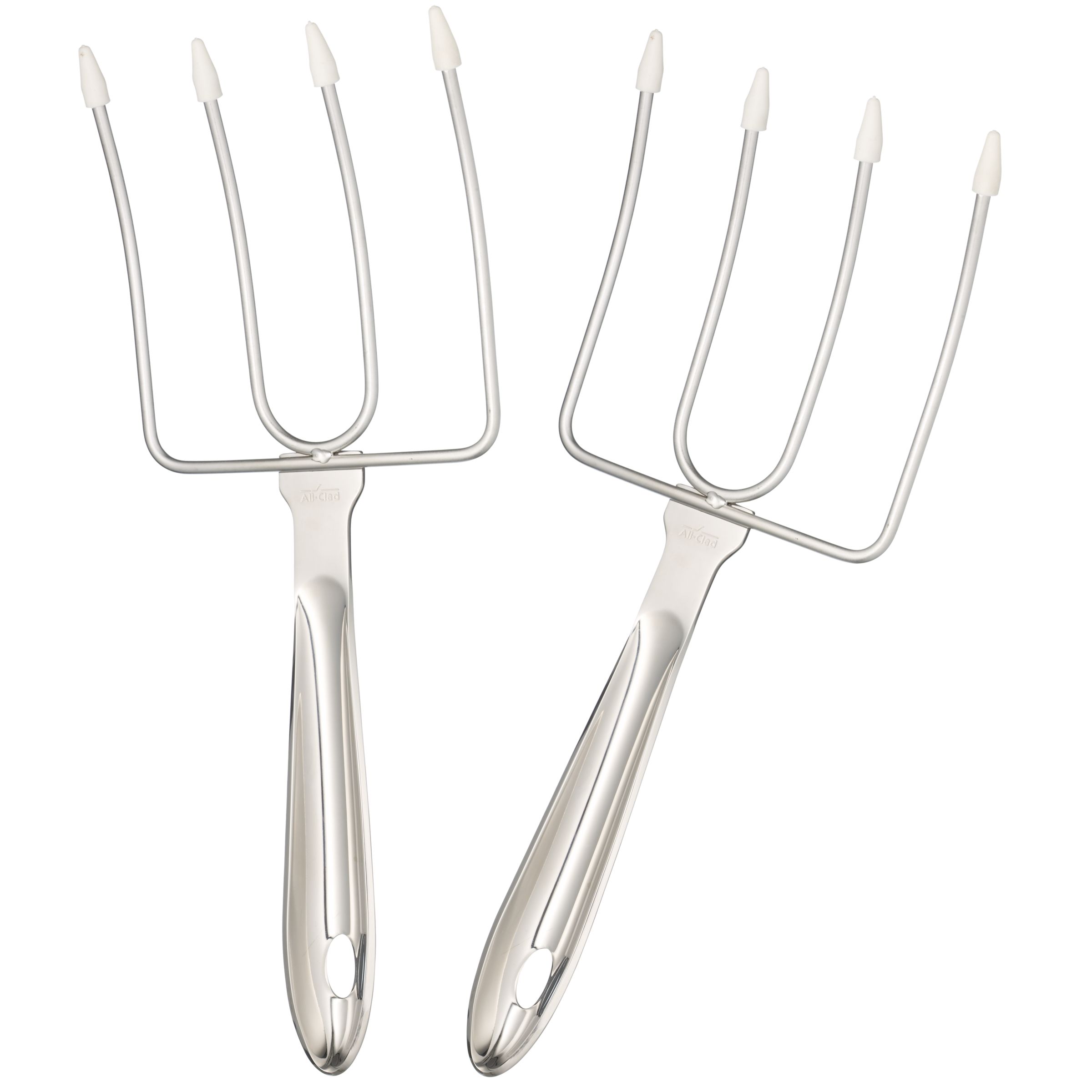 All Clad Stainless Steel Collection Set of Turkey Forks