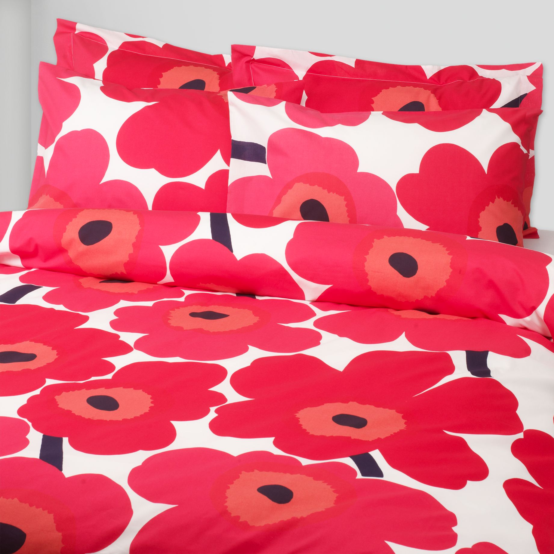 Marimekko Unikko Duvet Covers, Red