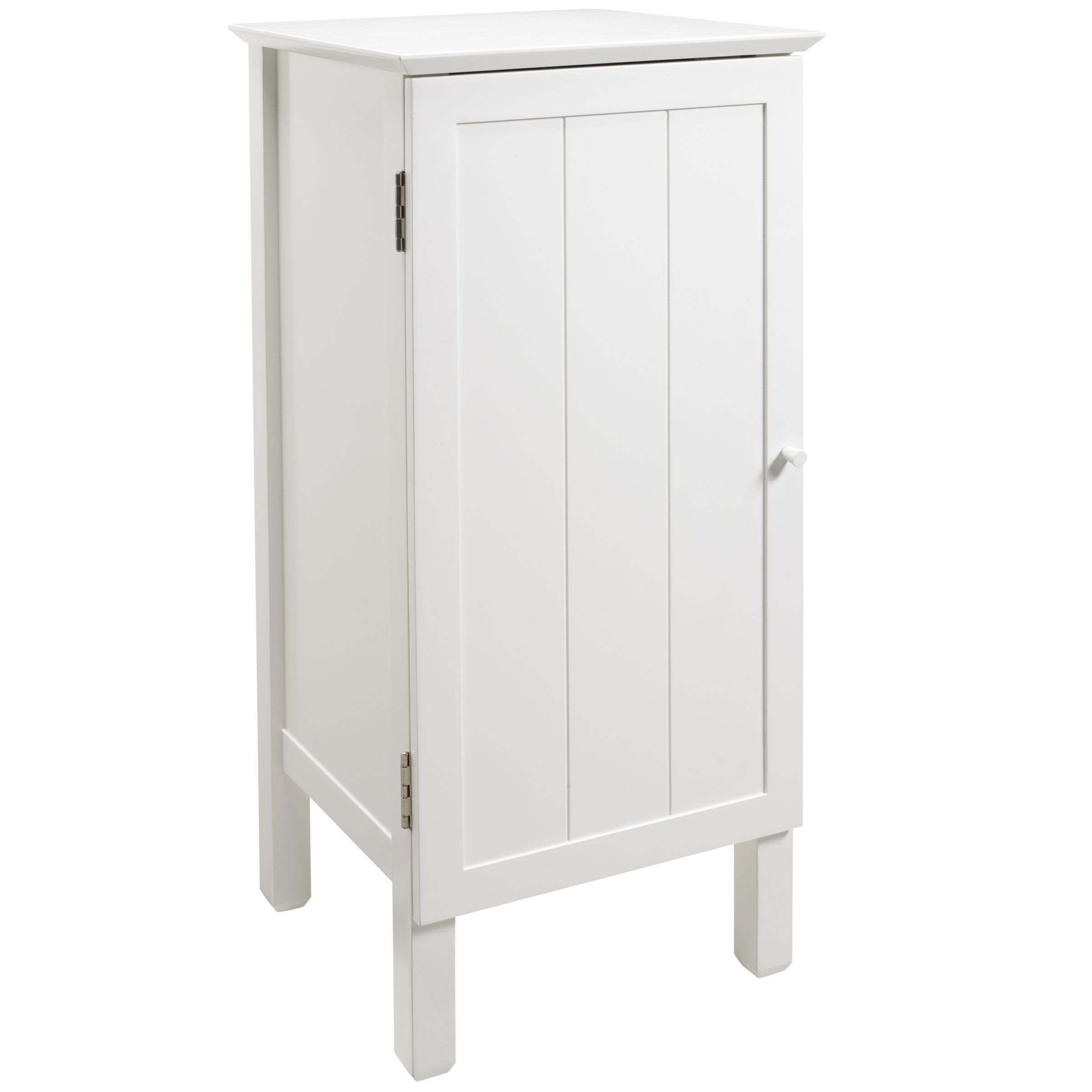 John Lewis St Ives Towel Cupboard, White at John Lewis