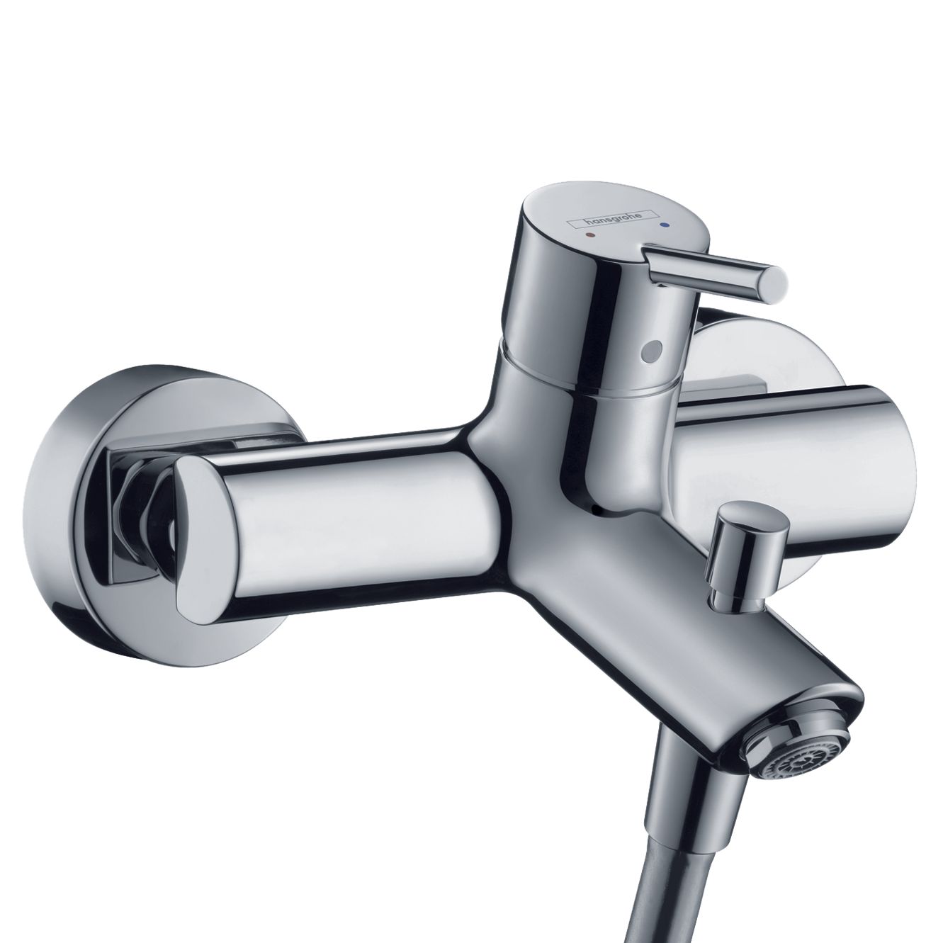 Hansgrohe Tails S2 Chrome Single Lever Bath / Shower Mixer Tap at John Lewis