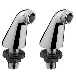 Hansgrohe Chrome Piller Unions
