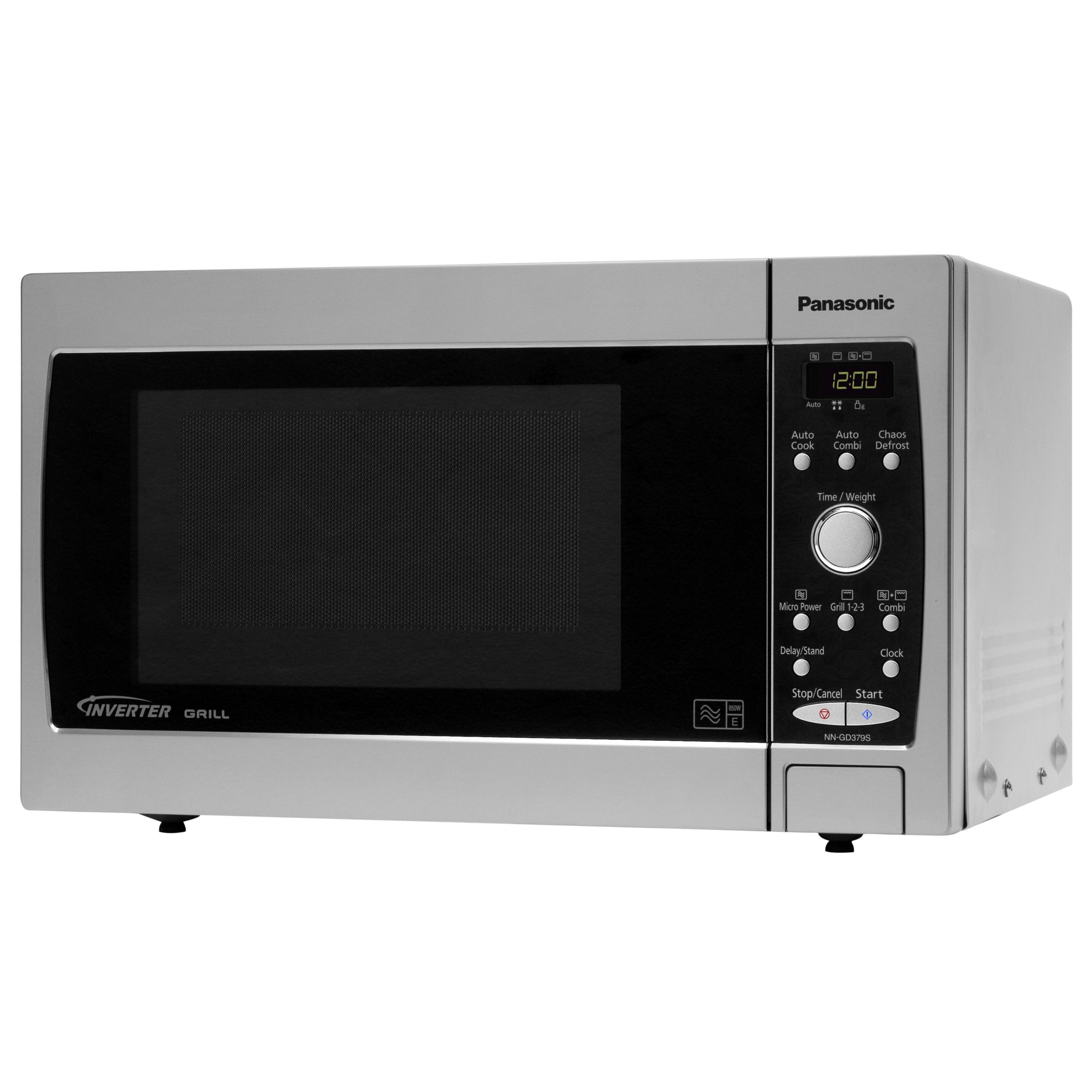 Panasonic NN-GD379S Microwave and Grill, Stainless Steel