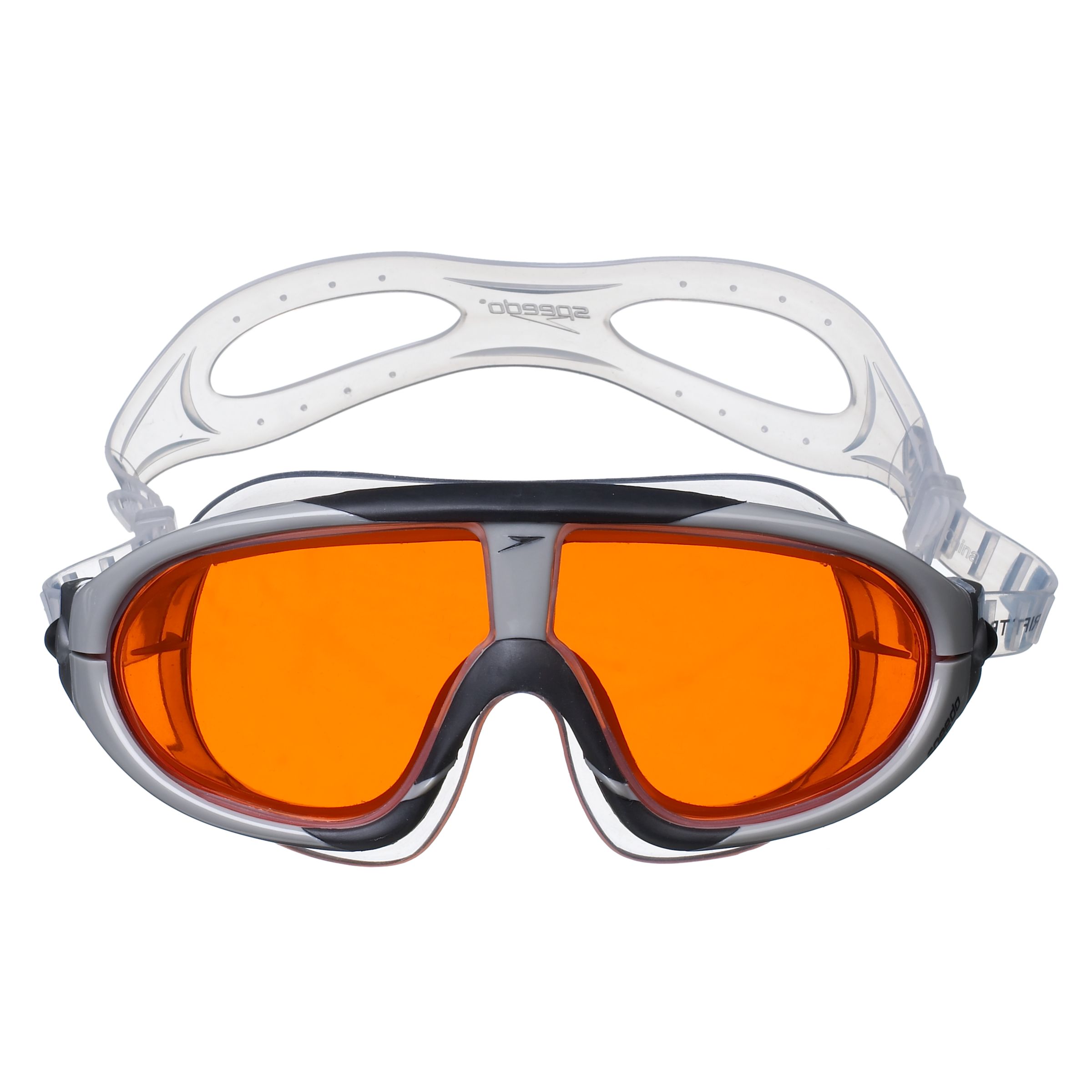 Rift Tri Power Goggles, Clear/Orange