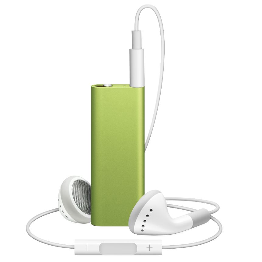 New Apple iPod shuffle, 2GB, Green