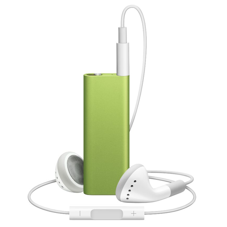 New Apple iPod shuffle, 4GB, Green