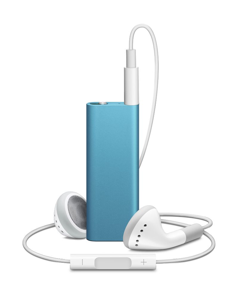 New Apple iPod shuffle, 4GB, Blue