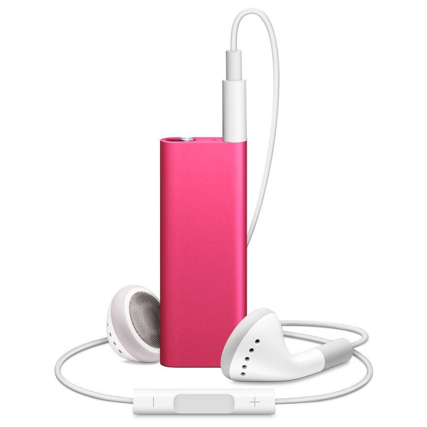 New Apple iPod shuffle, 4GB, Pink