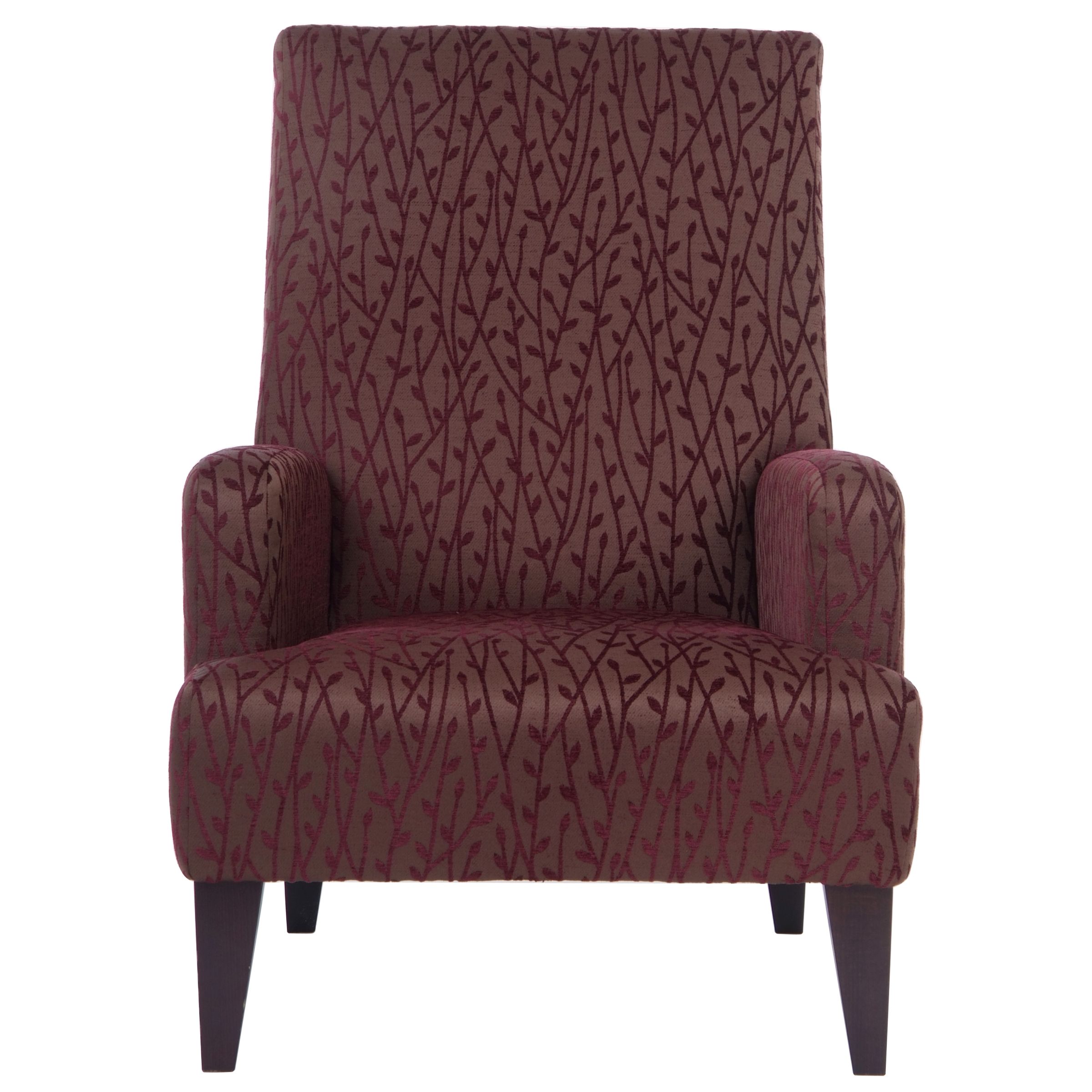 John Lewis Melrose Chair, Maroon at John Lewis