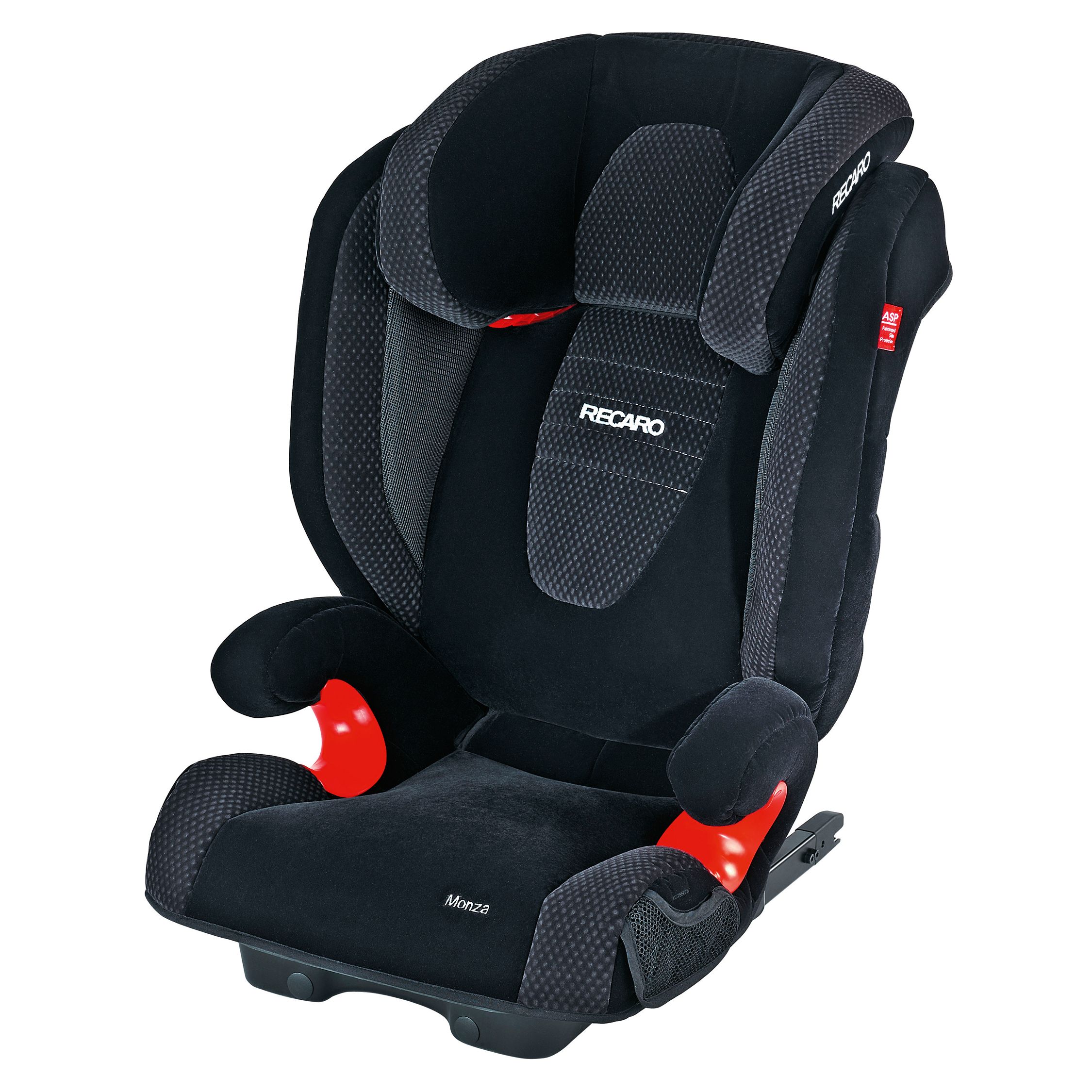 Recaro Monza Seatfix Car Seat, Black/Aquavit
