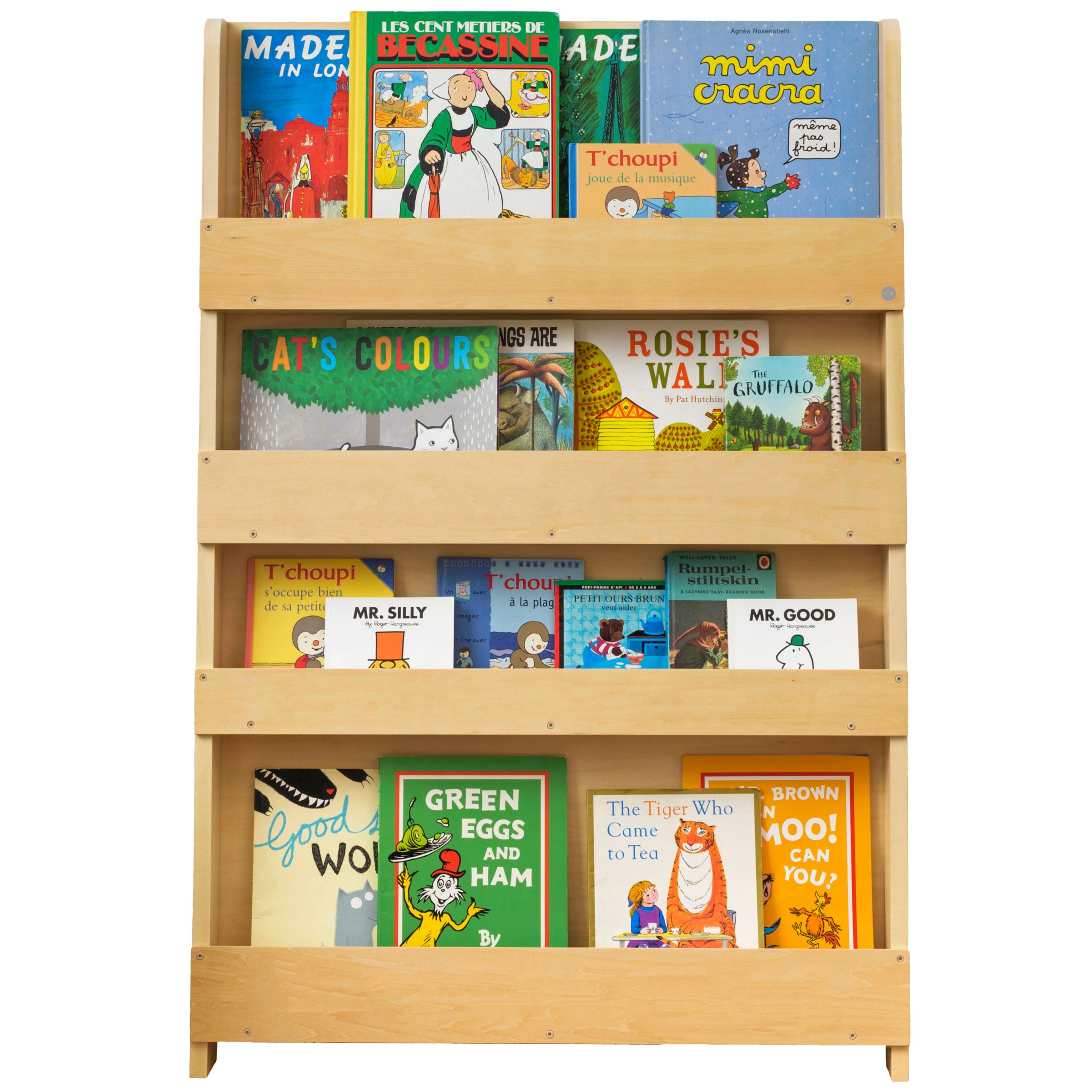 Tidy Books Bookcase, Natural