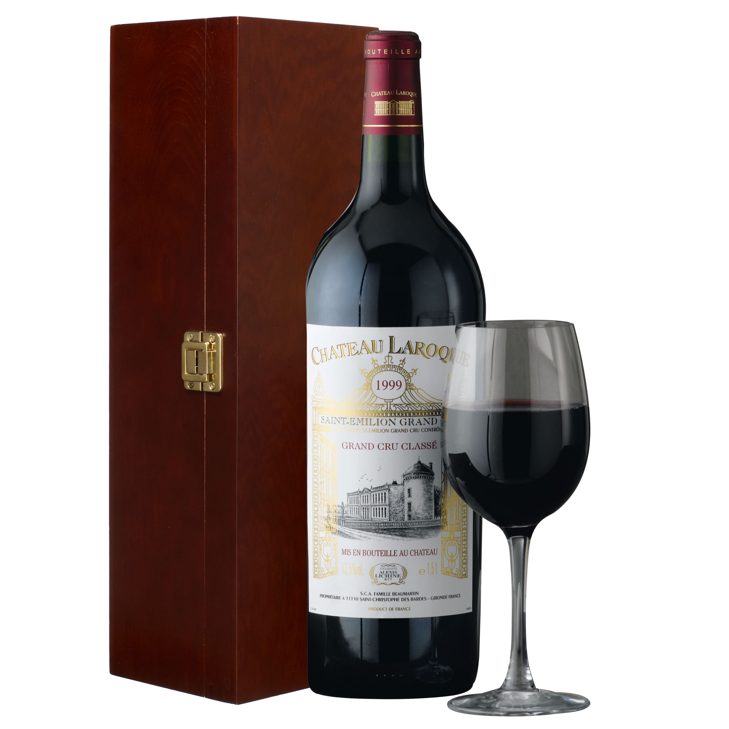 Château Laroque 1999 Saint-Émilion Grand Cru Classé, Bordeaux Magnum Gift