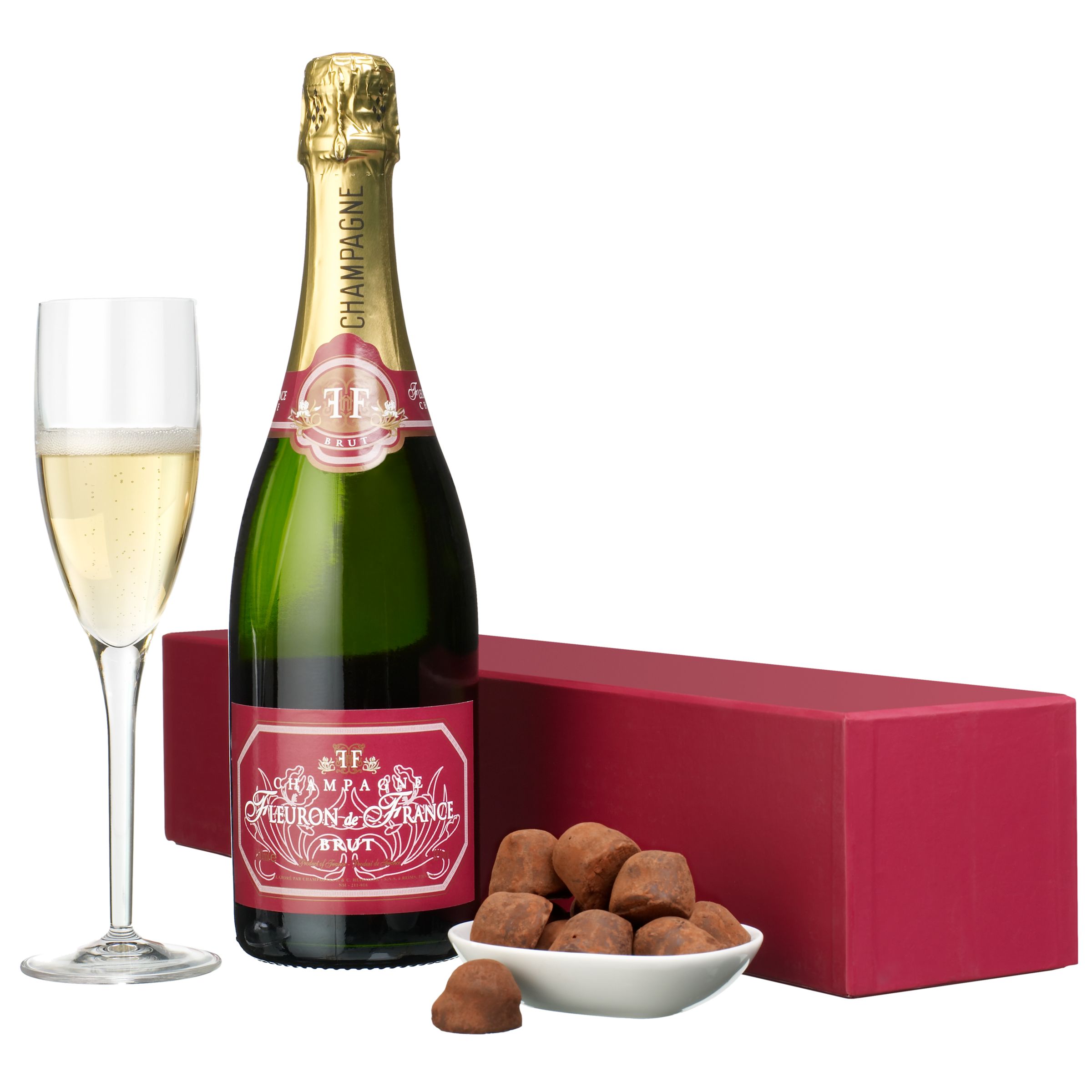 Champagne & Dark Chocolate Truffles