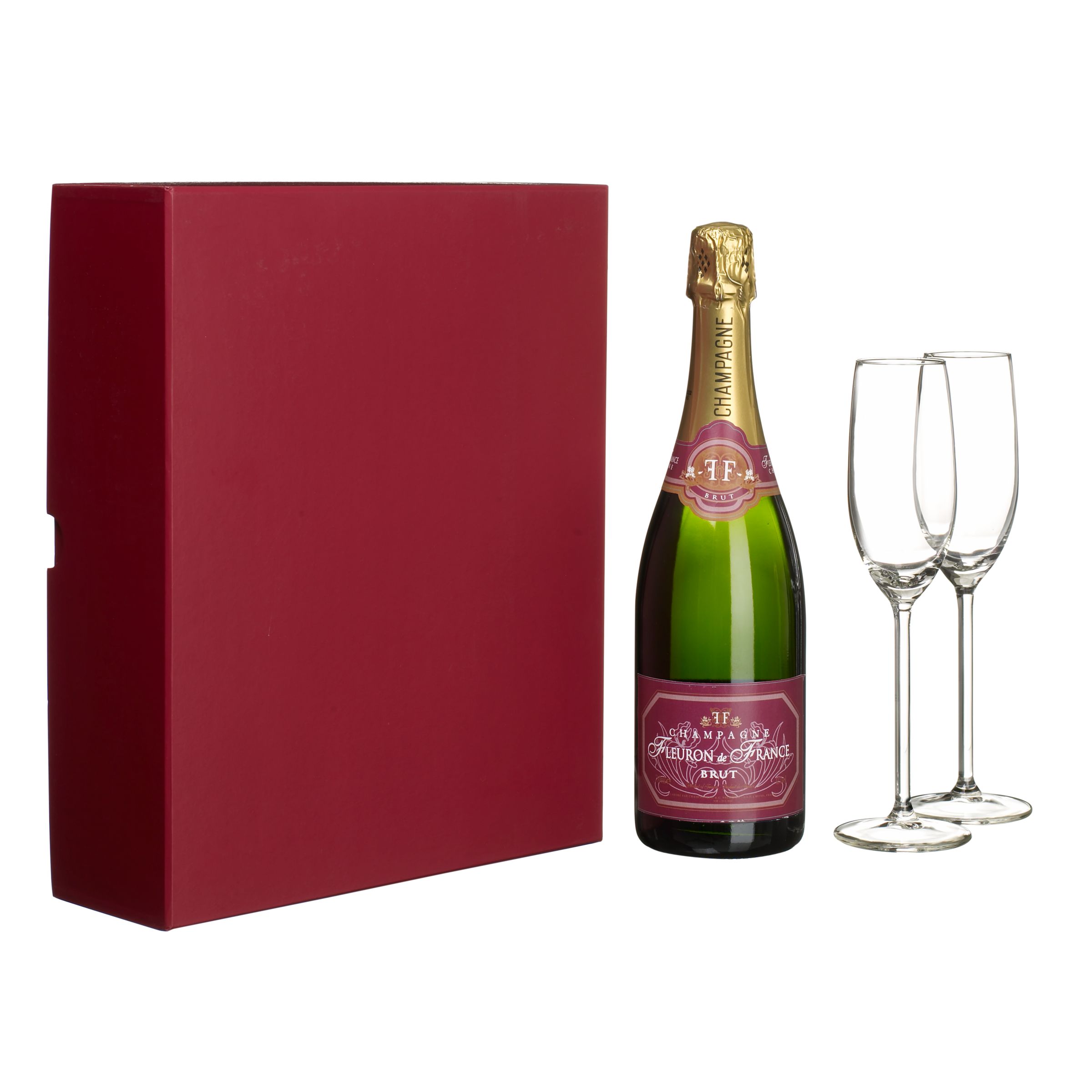 Champagne & Flutes Set