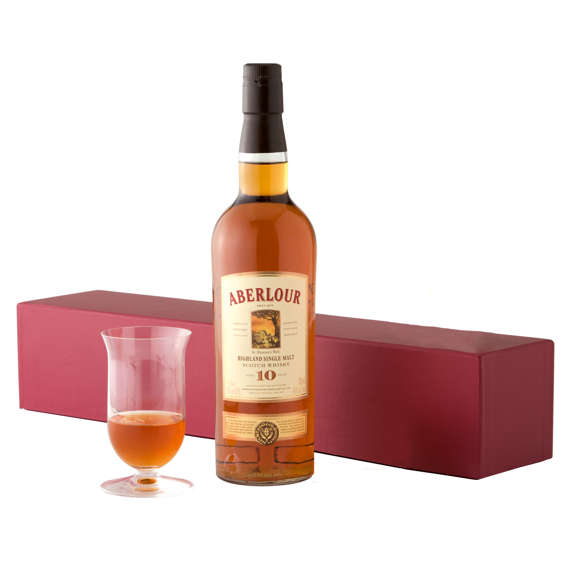 Aberlour Malt Whisky & Riedel Crystal Tasting Glass Gift