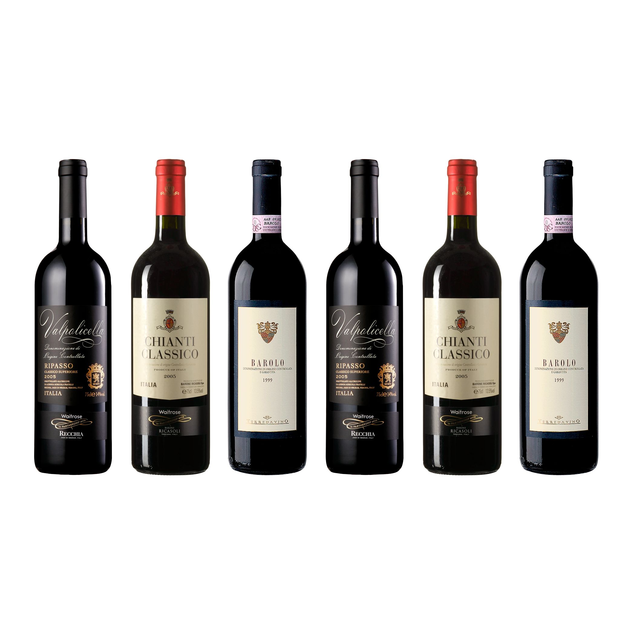 Fine Italian Reds, Case of 6