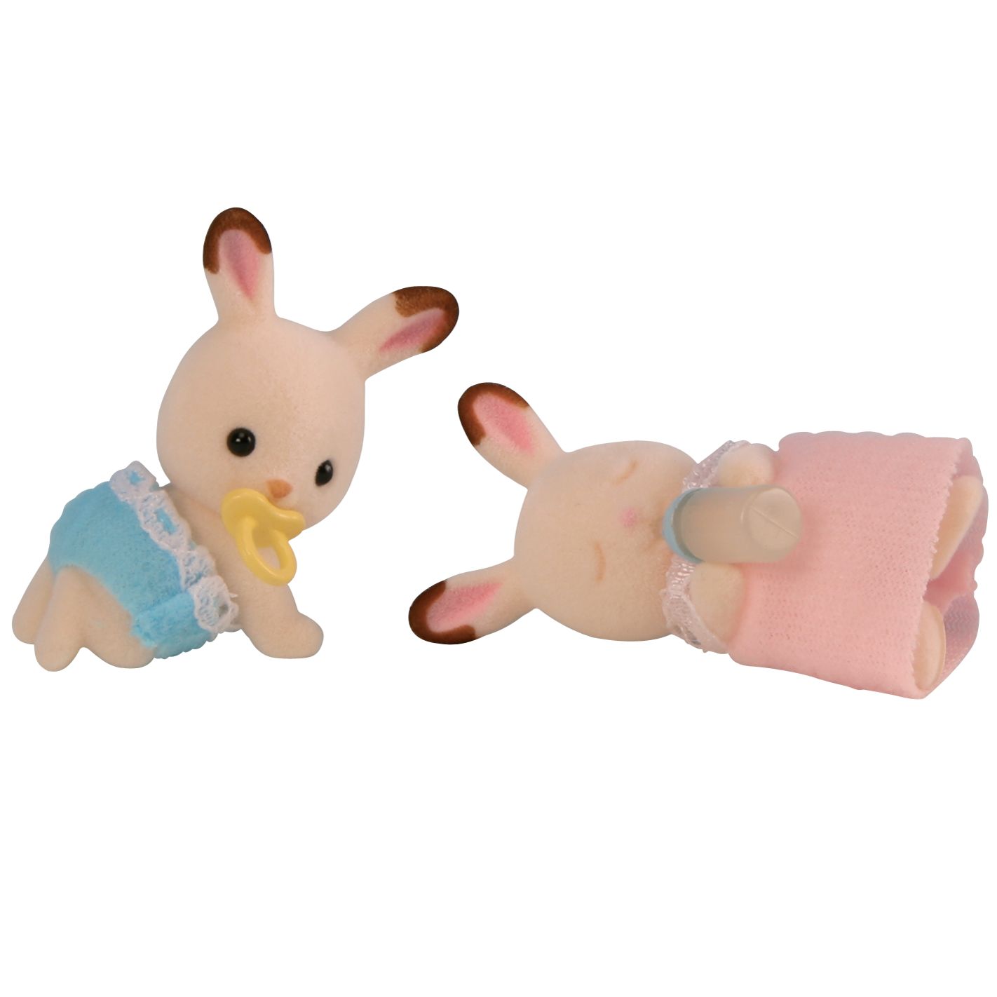 Sylvanian Families Chocolate Baby Rabbit Twins