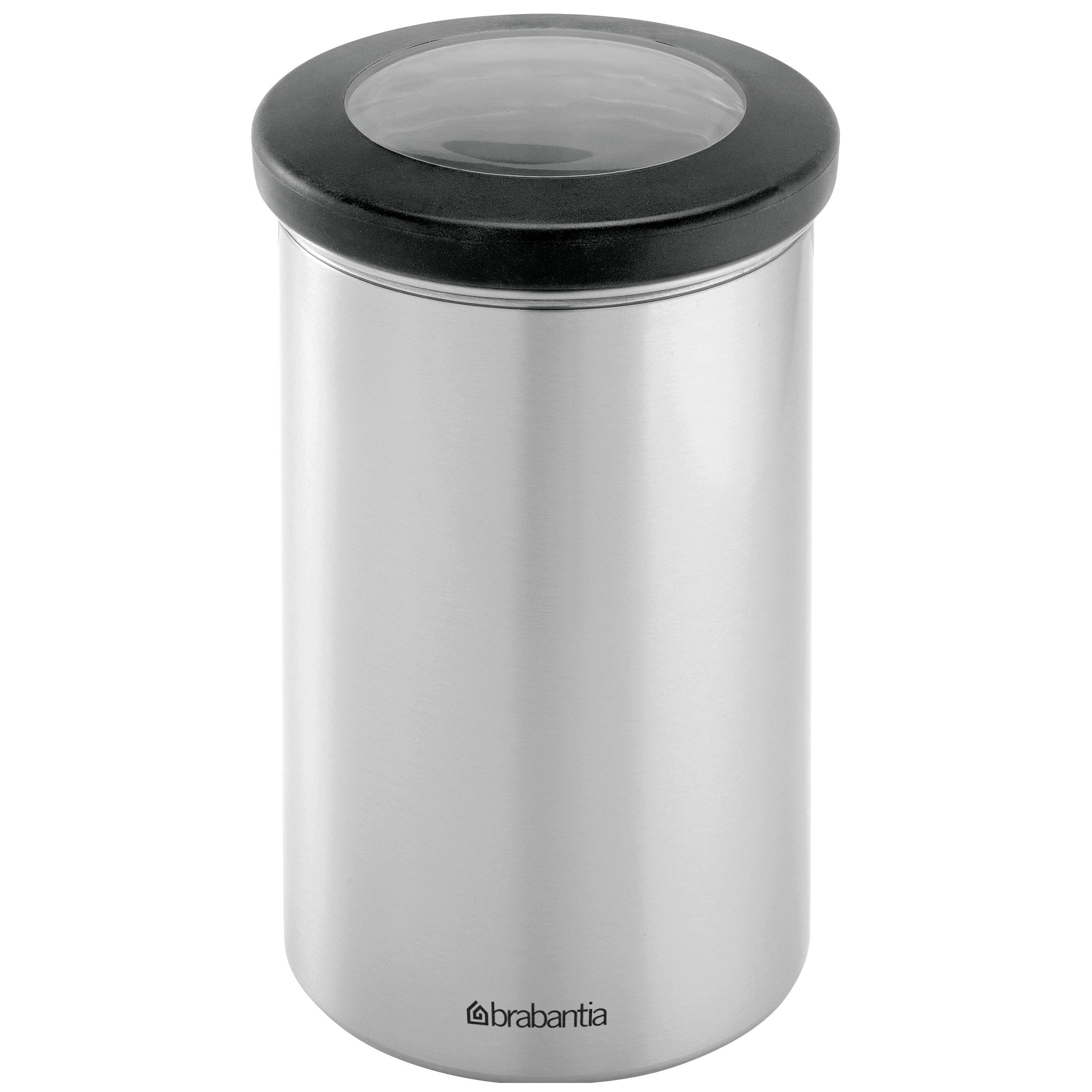 Brabantia Clear Top Storage Canister, 1.5L