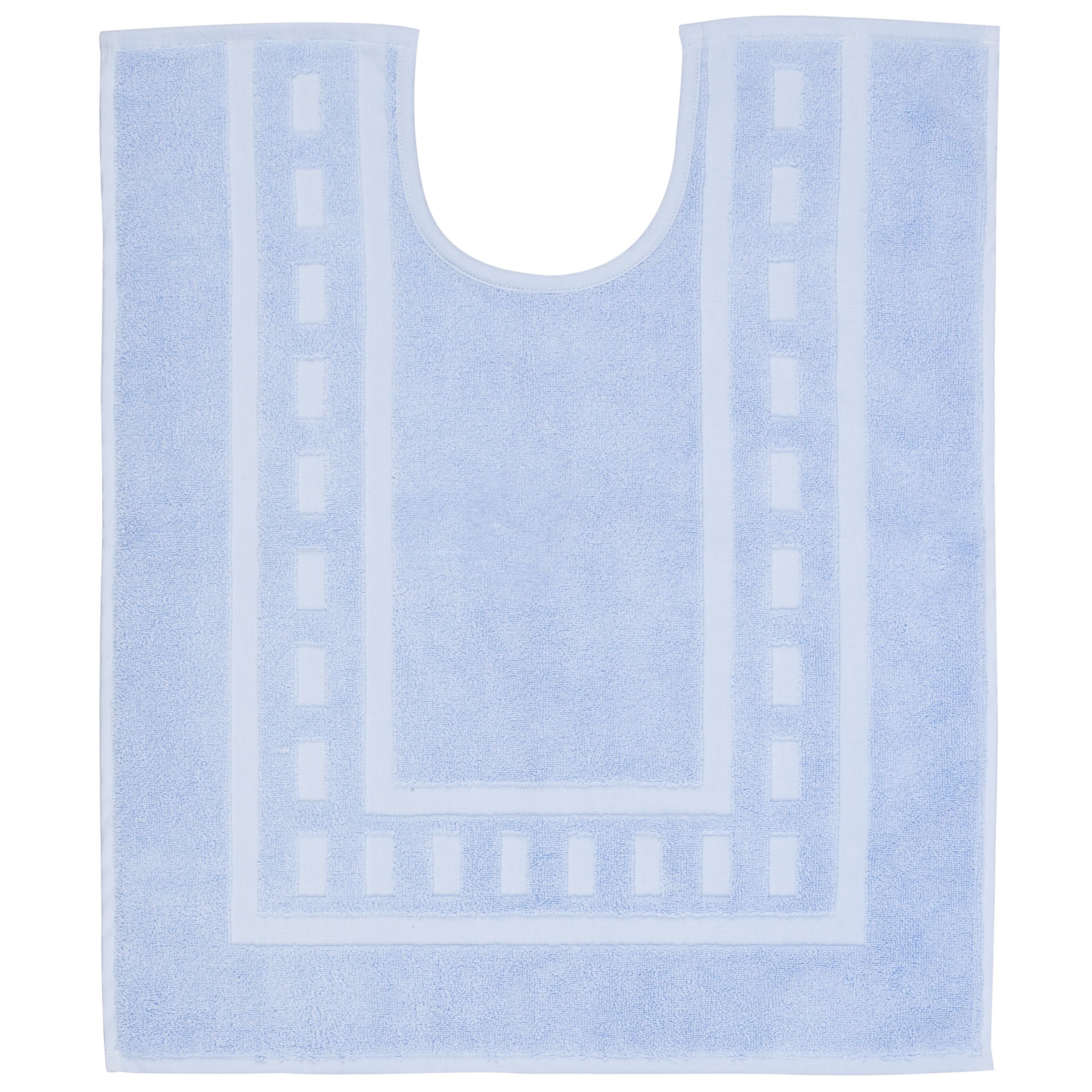 John Lewis Egyptian Pedestal Mat Blue