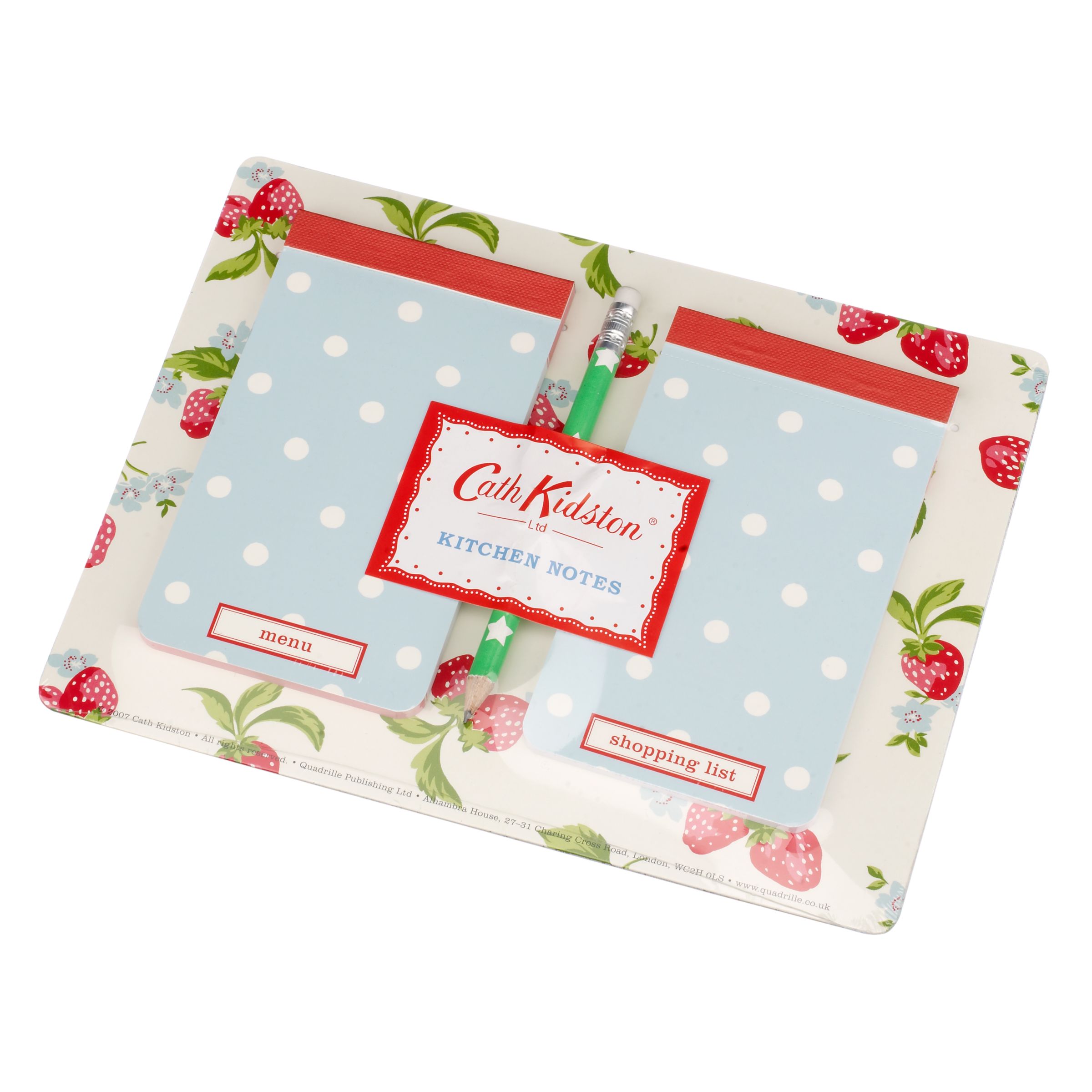 Cath Kidston Roses Kitchen Notes Set
