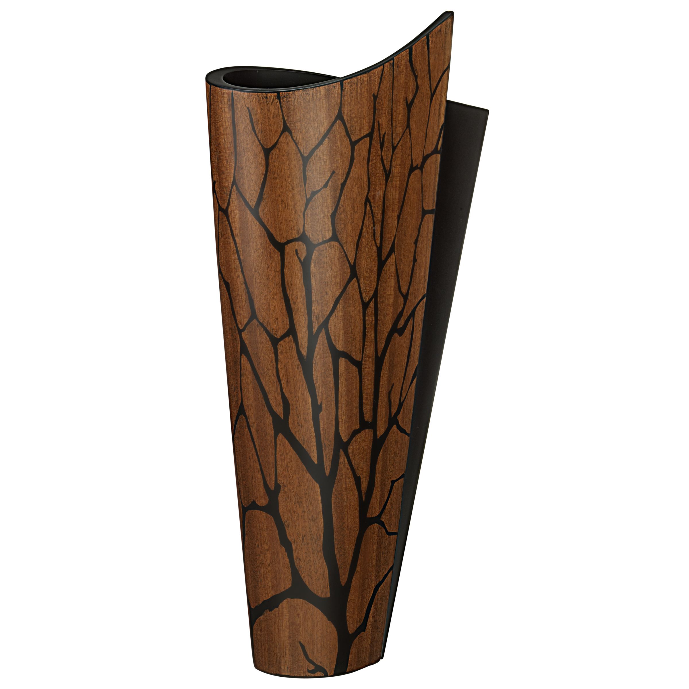 John Lewis Fan Vase, H60cm at JohnLewis