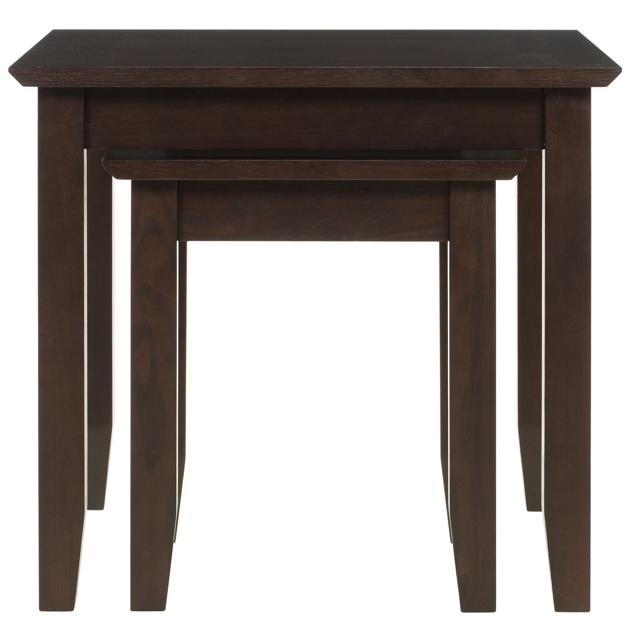 John Lewis Ellis Nest of 2 Tables Dark