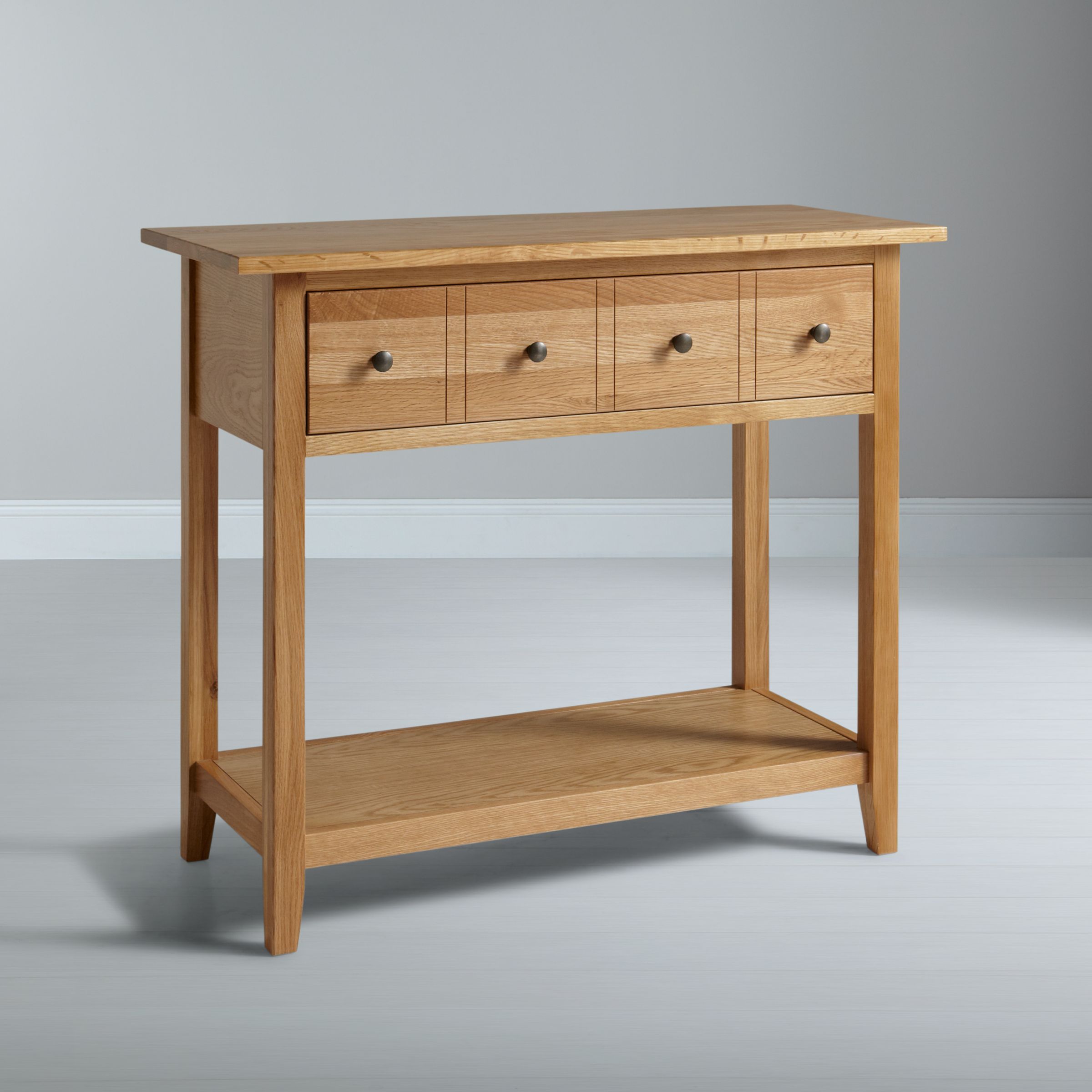 John Lewis Grove Console Table, Light at John Lewis